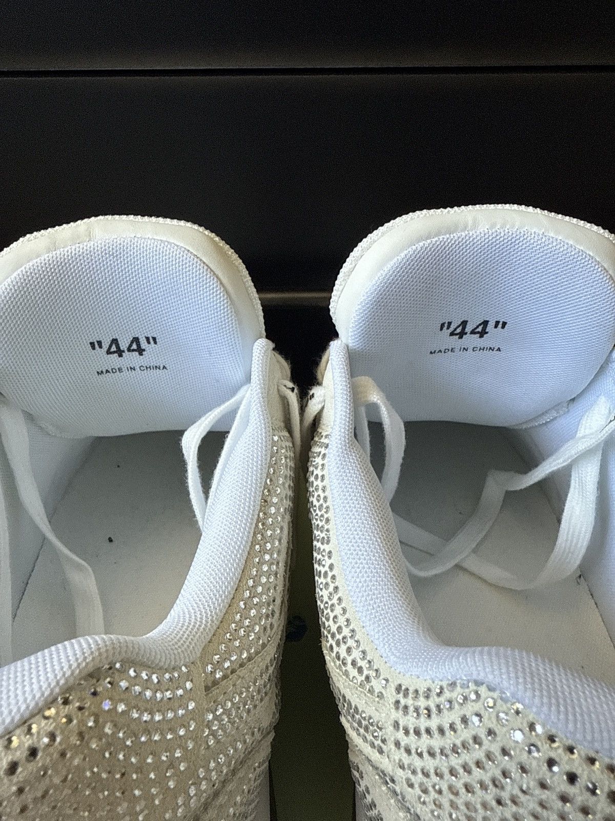 Off-White Off-White Out Of Office Crystal Embellished Sneaker Size US 11 / EU 44 - 7 Thumbnail