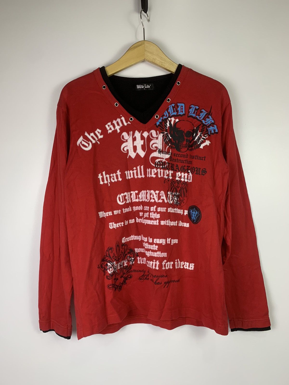 Hysteric Glamour × If Six Was Nine × Japanese Brand Wild life skulls punk japanese brand Size US L / EU 52-54 / 3 - 1 Thumbnail