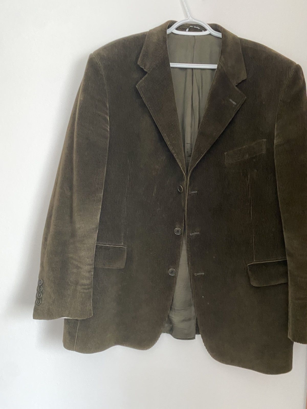 Other Duca Visconti vintage 90s velvet jacket , Italian tailoring Size 54L - 3 Thumbnail