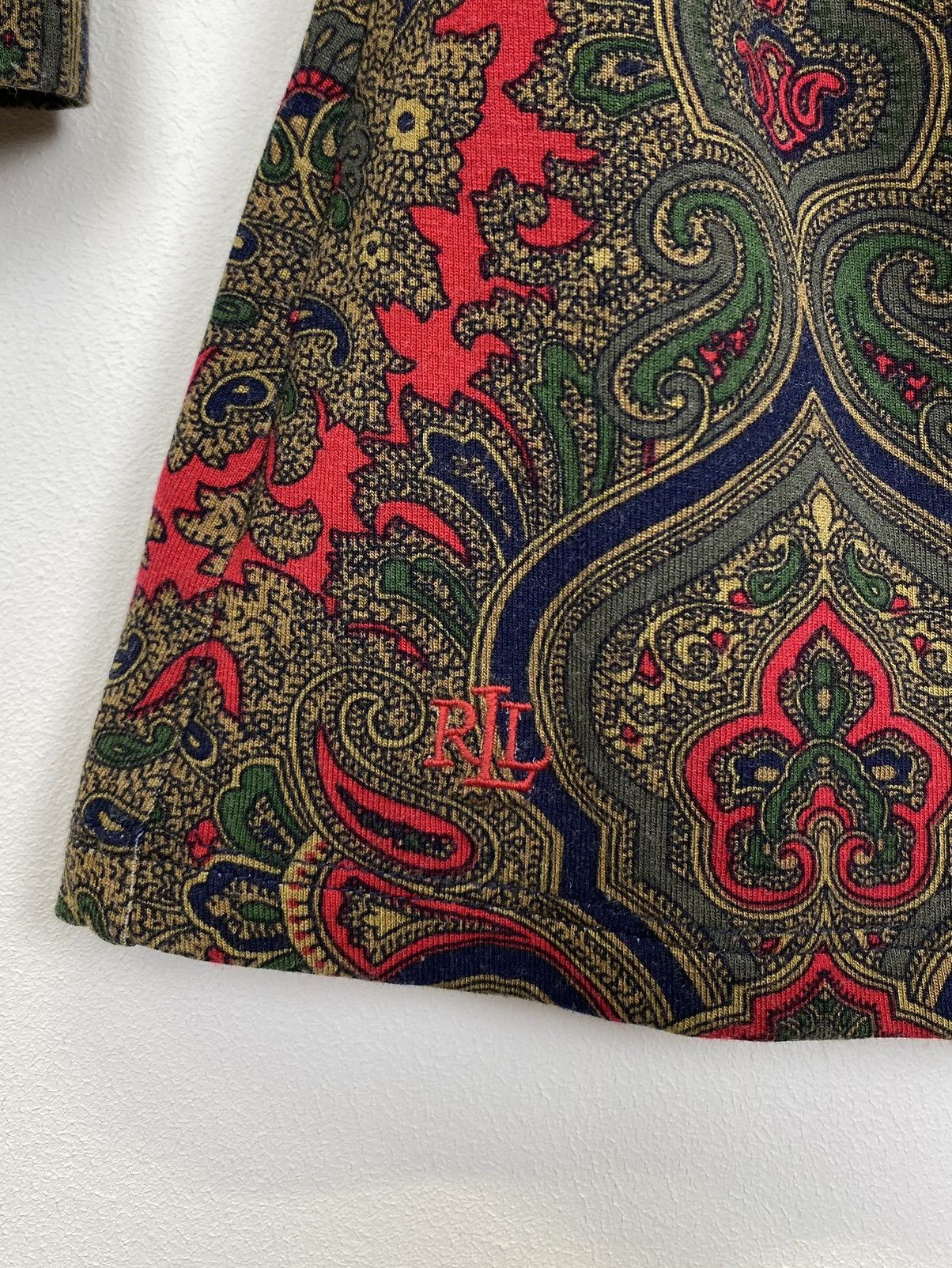 Lauren Ralph Lauren LRL Lauren Ralph Lauren Paisley Blouse Top Ladies Size XL Size XL / US 12-14 / IT 48-50 - 7 Thumbnail
