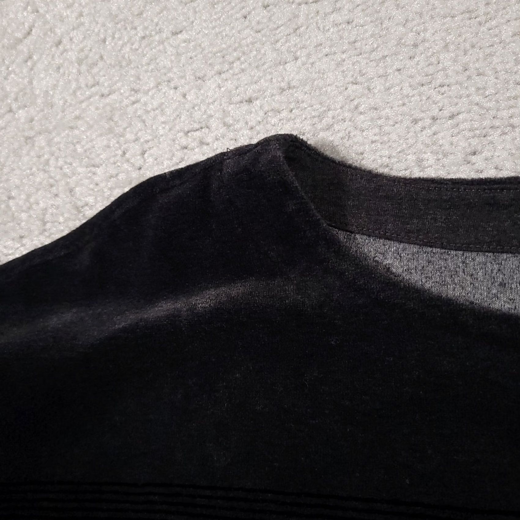 Talbots Talbots Shirt Women's Large Black Boat Neck Striped Velour 3/4 Sleeve Casual Size L / US 10 / IT 46 - 5 Thumbnail