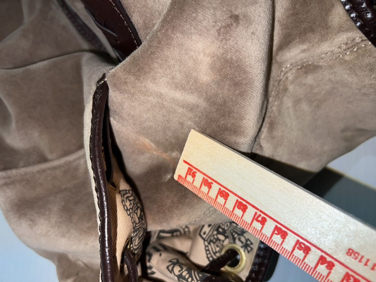 Juicy Couture Vintage Juicy Couture Handbag PurseTote Brown Velour Bag Y2k Size ONE SIZE - 14 Thumbnail