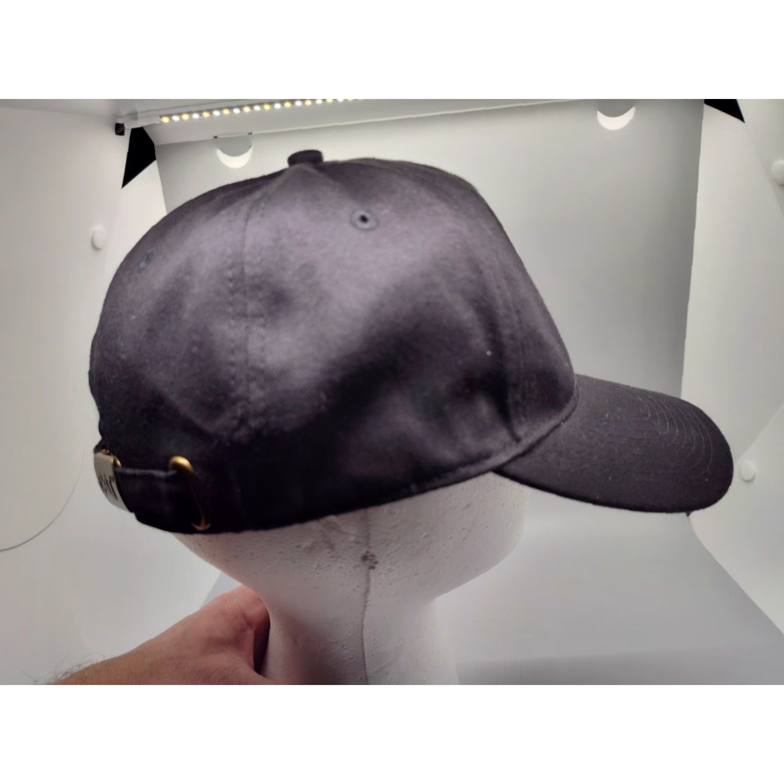 Vintage VINTAGE CAT Baseball Cap Hat Men Adjustable Black Logo Black Cat 90s Style Size ONE SIZE - 5 Thumbnail