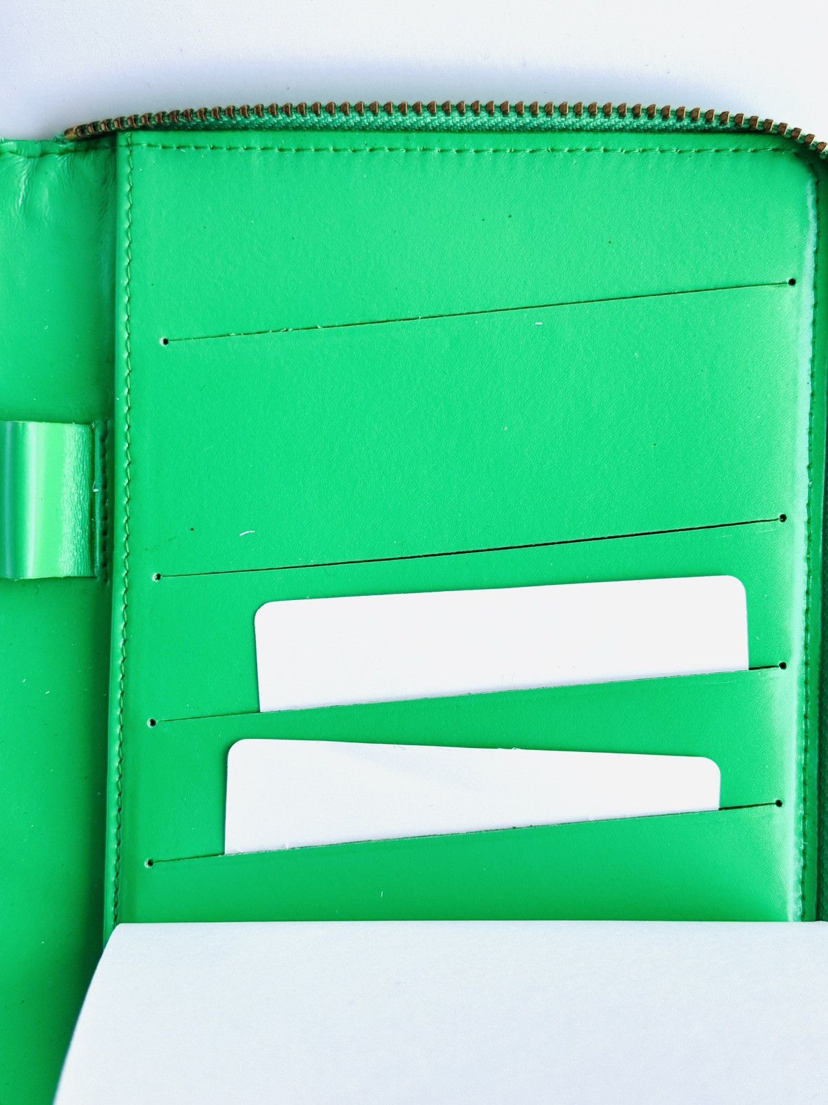 Comme des Garcons Comme Des Garcons wallet New York green large datebook case Size ONE SIZE - 4 Thumbnail
