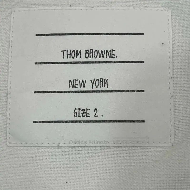 Thom Browne Thom Browne Long Sleeve White Cotton Shirt . Size M / US 6-8 / IT 42-44 - 6 Thumbnail