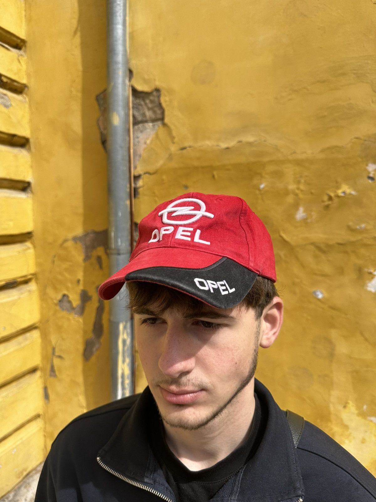 Japanese Brand Vintage Opel Red Embroidered Logo Cap One Size Y2K Size ONE SIZE - 1 Thumbnail