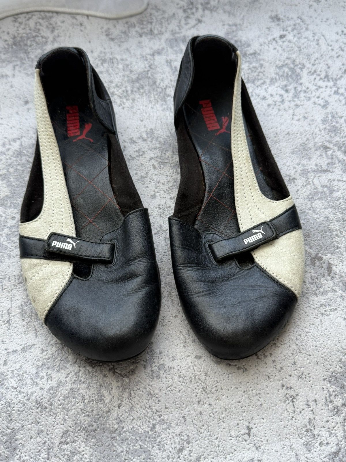 Puma Vintage Puma Leather Y2K Japanese Flat Ballet Shoes Size US 8.5 / IT 38.5 - 3 Thumbnail