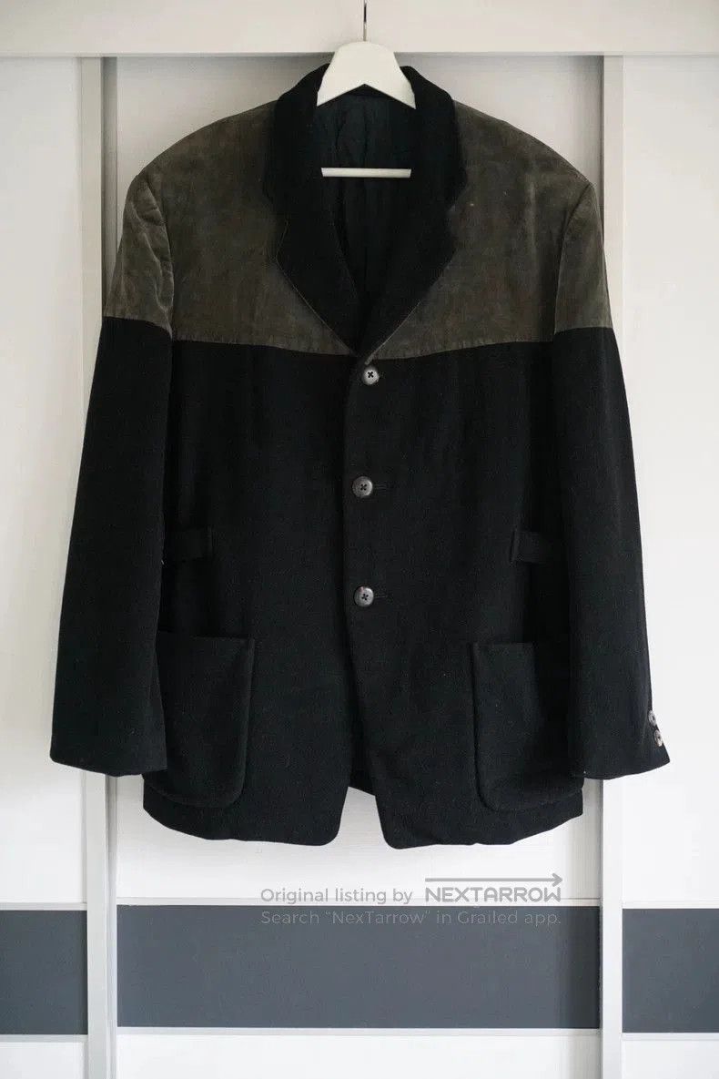 Yohji Yamamoto Yohji Yamamoto 88AW Velvet Blazer. Size US M / EU 48-50 / 2 - 1 Thumbnail