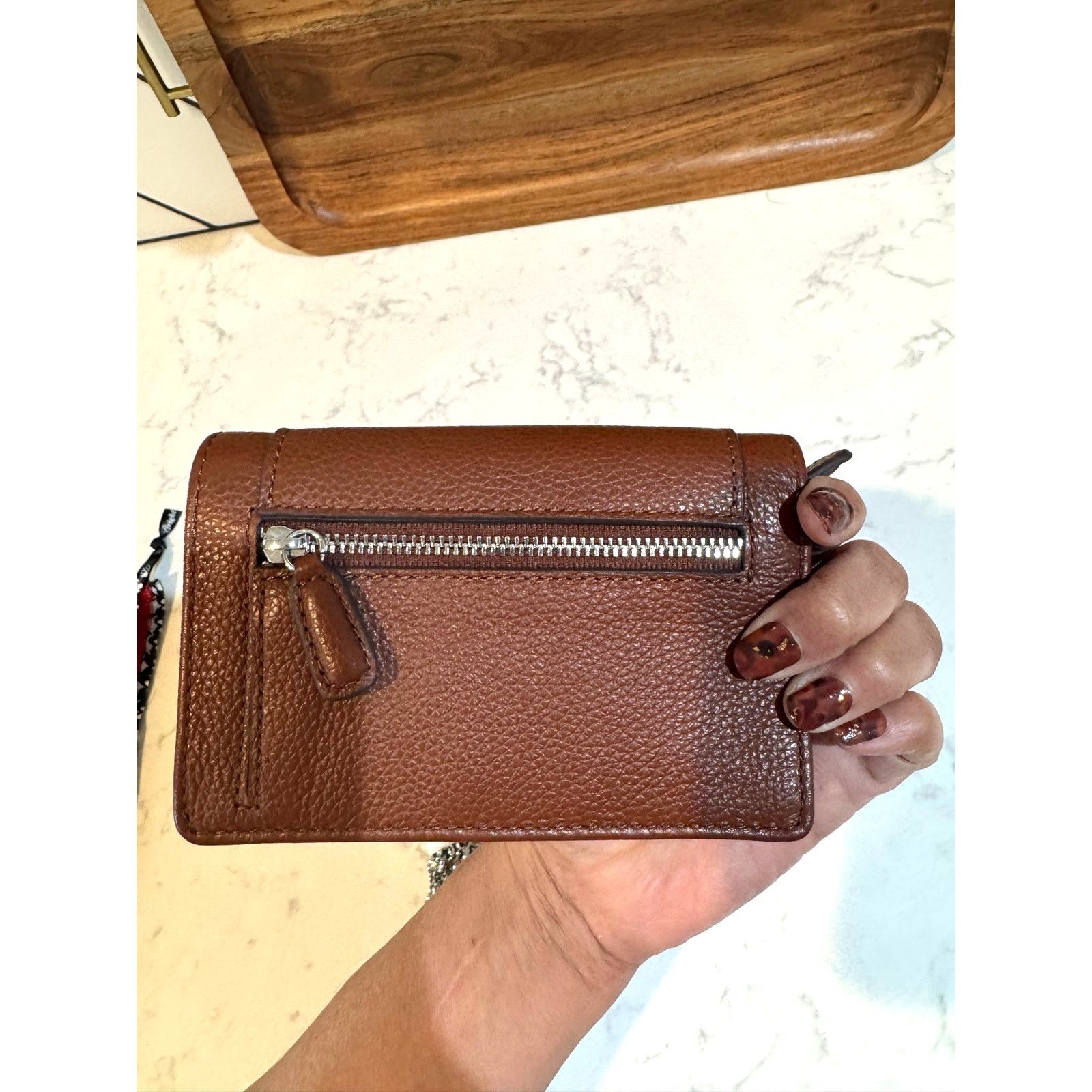 Brighton Brighton Bourbon Interlok Wallet Crossbody leather Size ONE SIZE - 7 Thumbnail