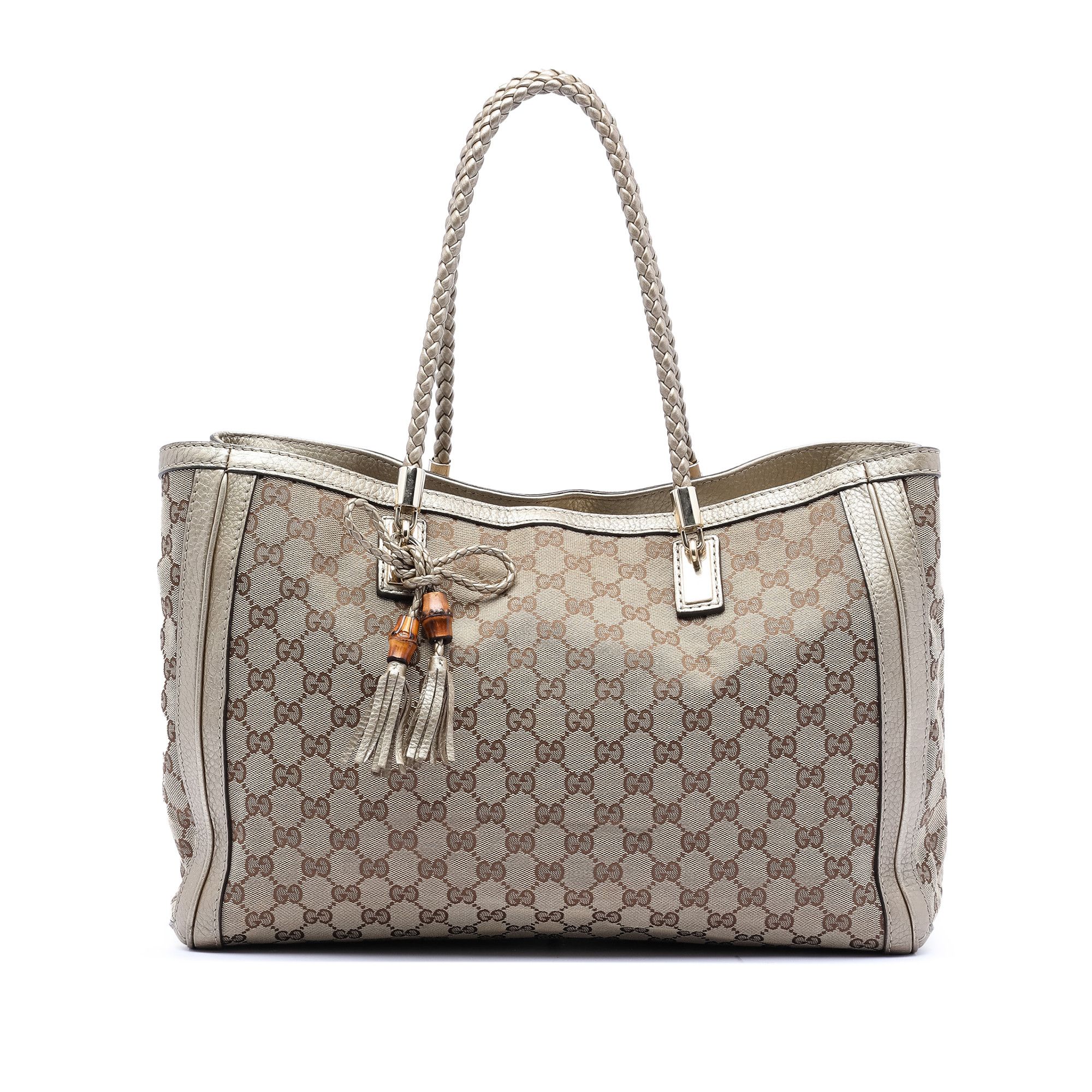 Gucci Gucci Medium GG Canvas Bella Tote Size ONE SIZE - 1 Thumbnail