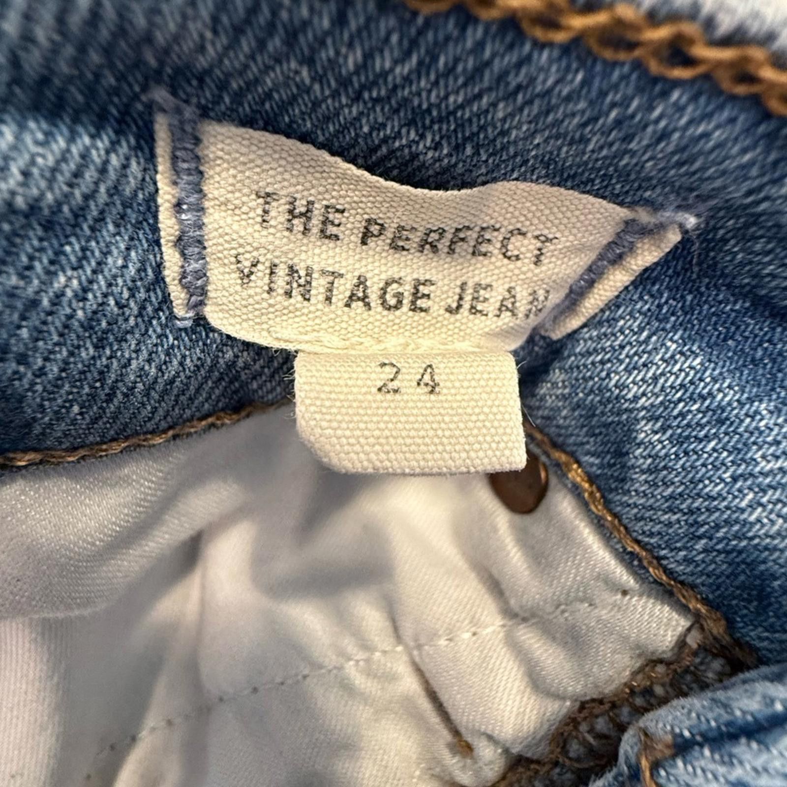 Madewell Madewell The Perfect Vintage Jean distressed denim SZ 24” Size 24" / US 00 / IT 34 - 5 Thumbnail