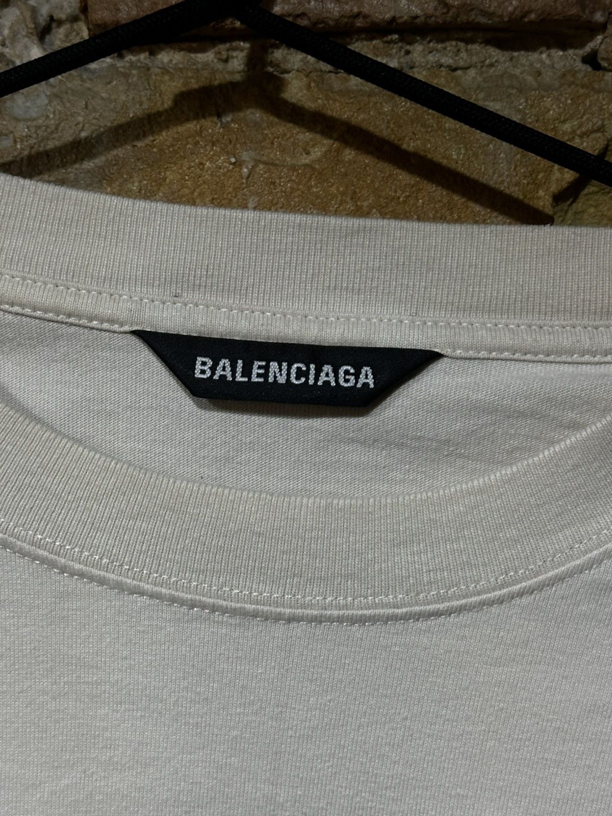 Balenciaga balenciaga sponsor embroidered logo tee Size US L / EU 52-54 / 3 - 3 Thumbnail