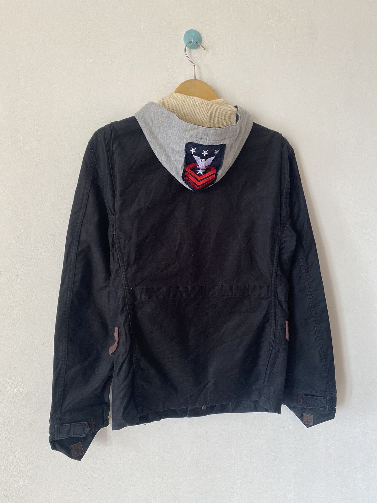 JACKROSE × Japanese Brand JACK ROSE Zipper Parka Jacket With Hoodie Size US XL / EU 56 / 4 - 8 Thumbnail
