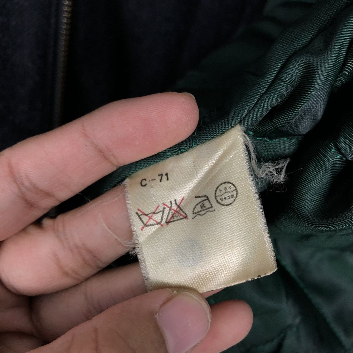Japanese Brand 🔥VINTAGE BOMBER JACKET WOOL HENRI LUC CHAPUIS ISSEY MIYAKE Size US M / EU 48-50 / 2 - 22 Thumbnail