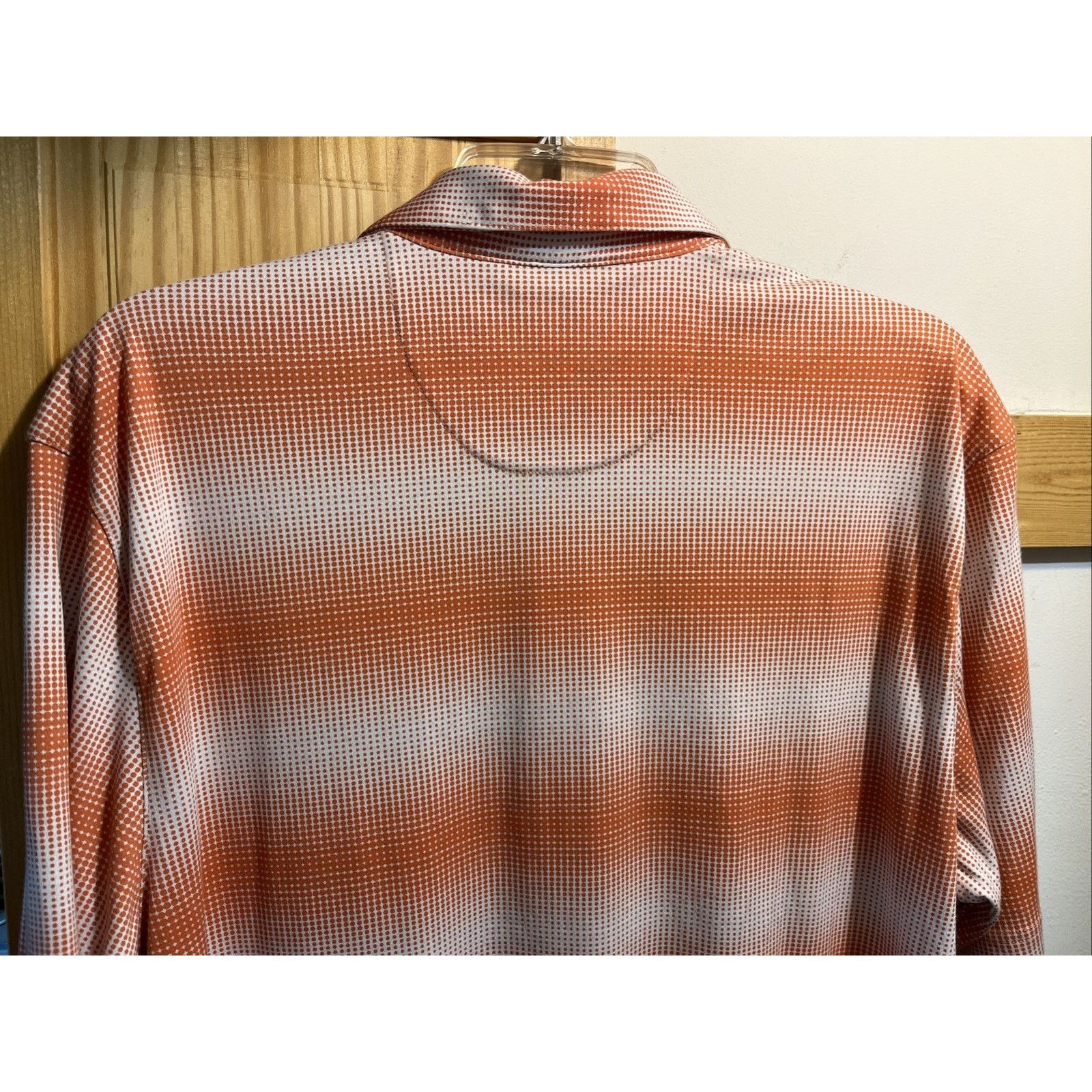 Greg Norman Greg Norman XL Polo Polyester Pima Cotton Blend White Orange Size US XL / EU 56 / 4 - 9 Thumbnail