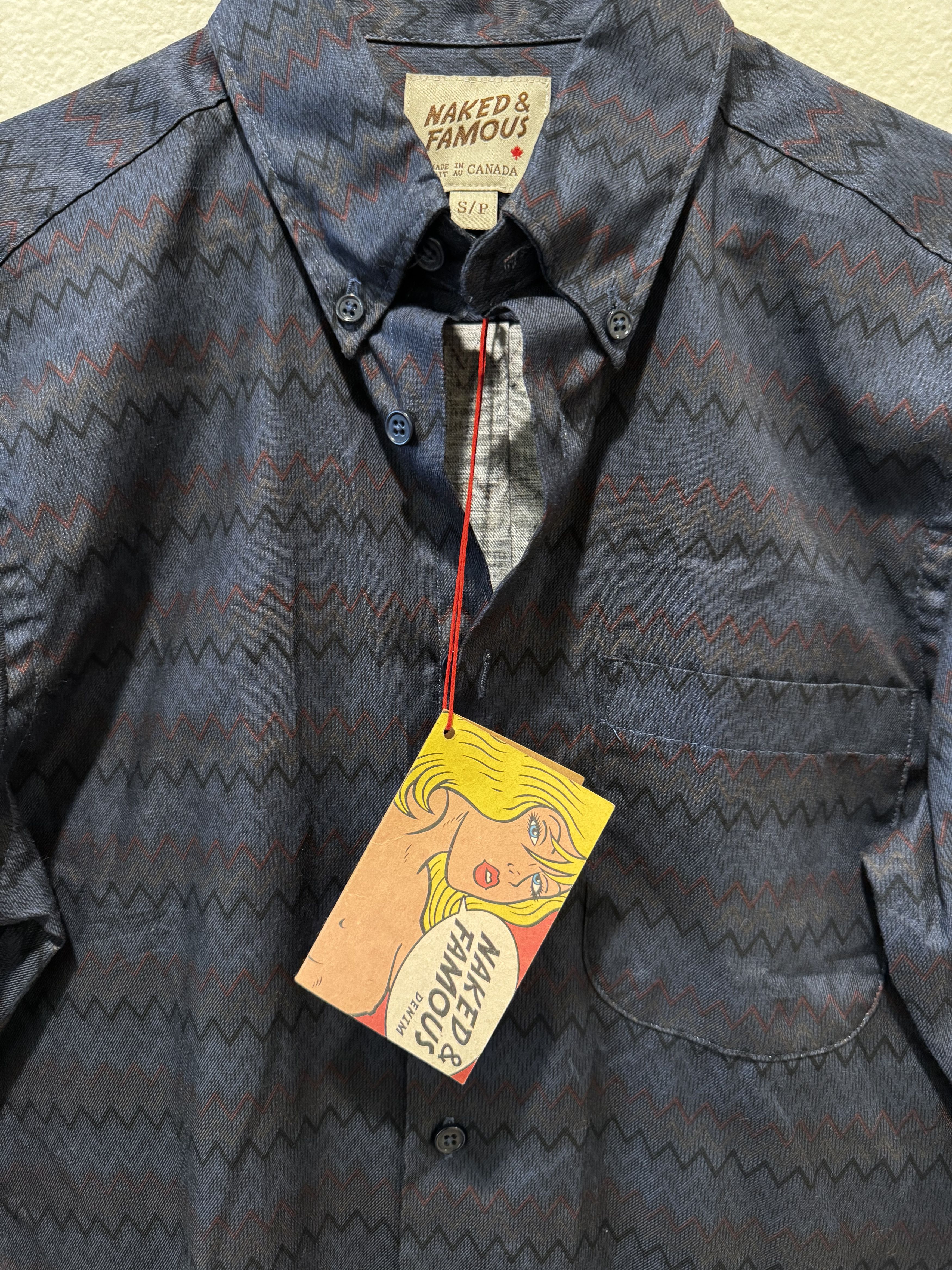 Naked & Famous Naked & Famous Easy Shirt – NWT Size US S / EU 44-46 / 1 - 3 Thumbnail