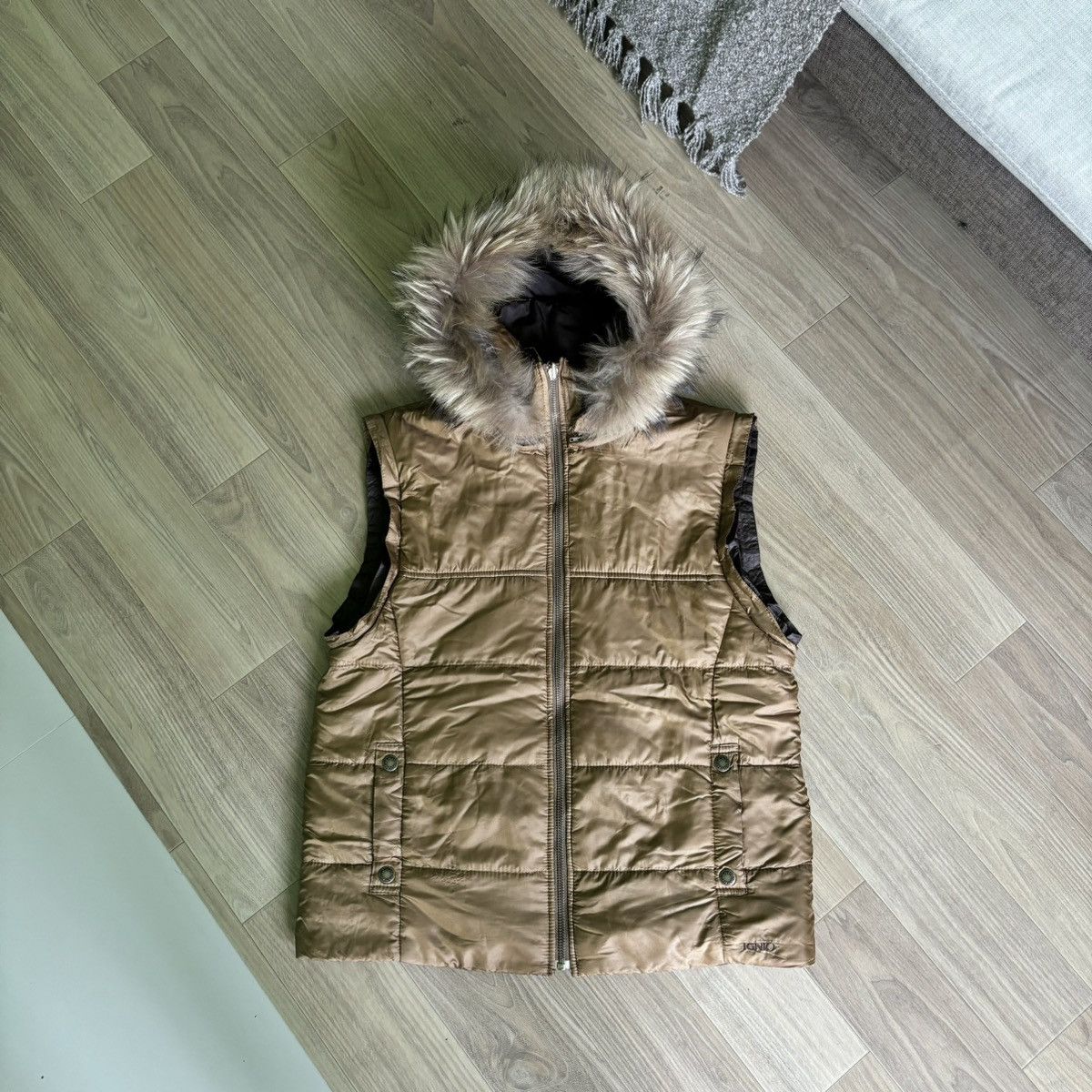 14th Addiction × If Six Was Nine × Japanese Brand ignio Ifsixwasnine LGB Style fur jacket/Vest vintage Y2K Size US M / EU 48-50 / 2 - 3 Thumbnail