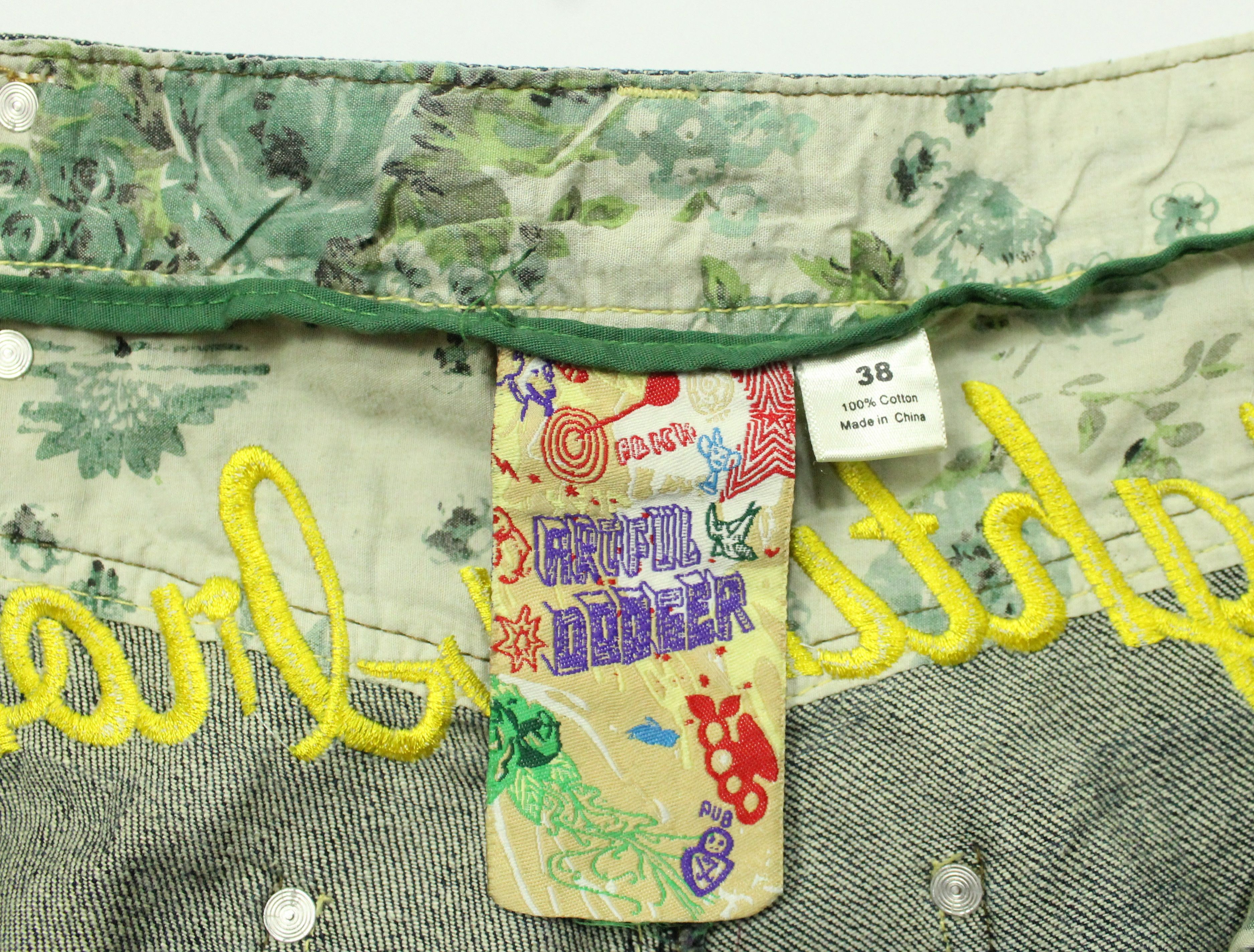 Artful Dodger ARTFUL DODGER Denim Printed Embroidered Motif Size US 38 / EU 54 - 17 Thumbnail