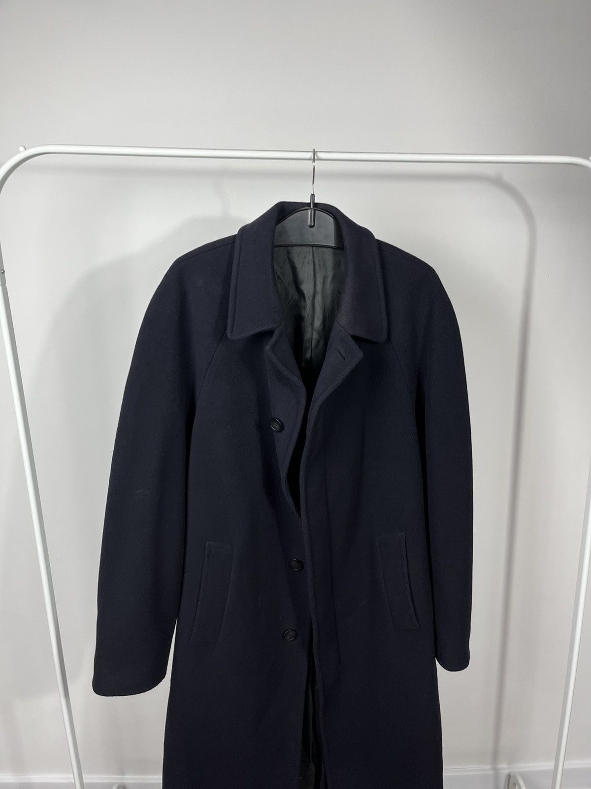 Pierre Cardin Pierre Cardin Wool Cashmere Coat Navy Blue XL Size US XL / EU 56 / 4 - 2 Thumbnail