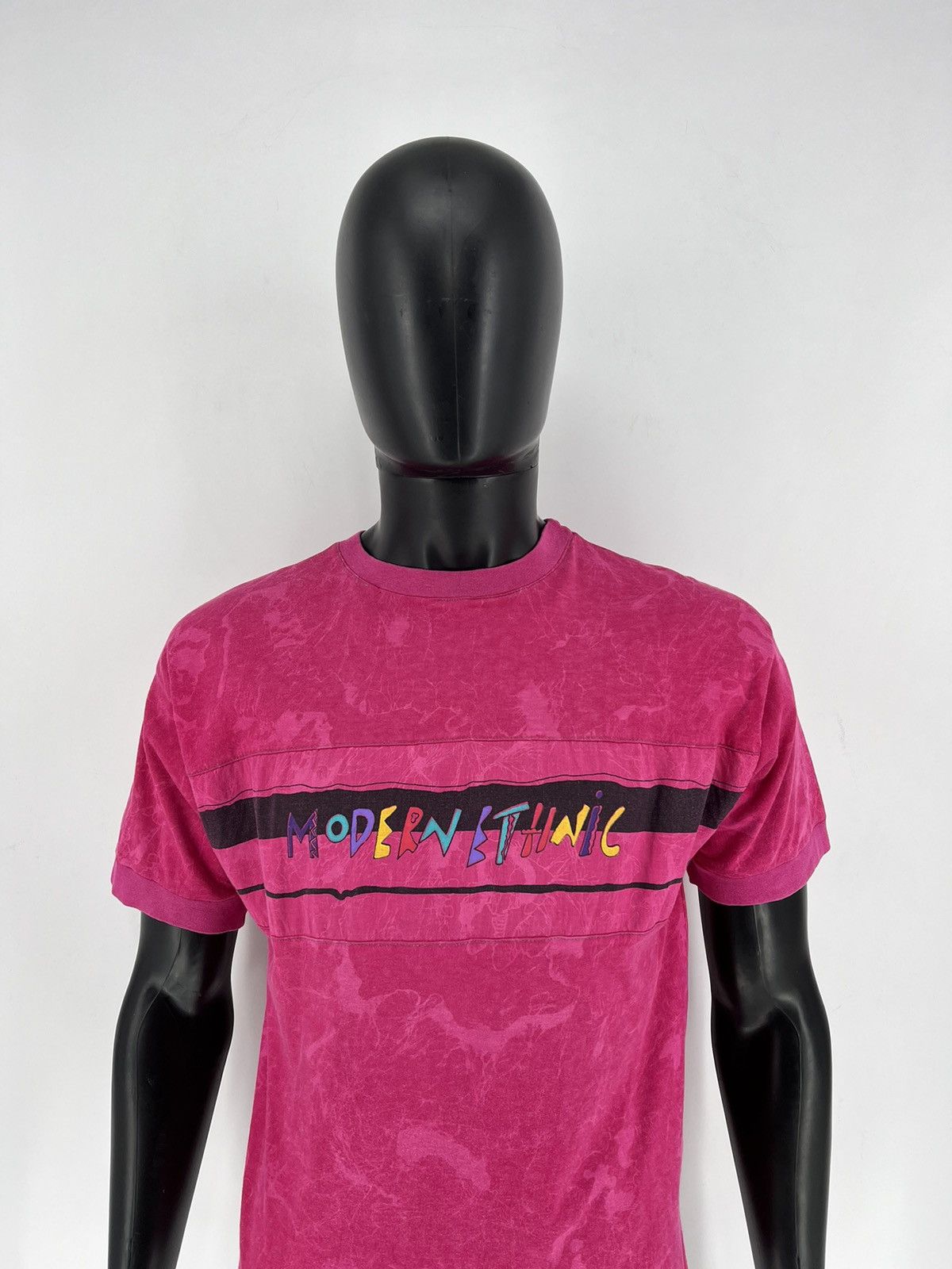 Adidas × Vintage 90s Vintage Adidas Take Off Modern Ethnic Off Tie-Dye tshirt Size US M / EU 48-50 / 2 - 1 Thumbnail