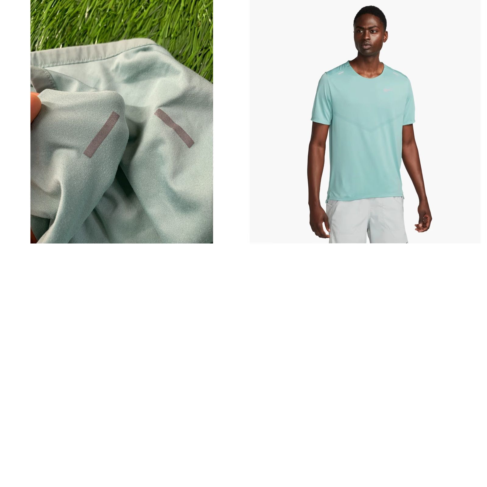 Nike NIKE Dri-Fit Running Shirt Men XL Mint 2023 Nike Running T-Shirt Jersey Short Sleeve VINTAGE? No Size US XL / EU 56 / 4 - 8 Thumbnail