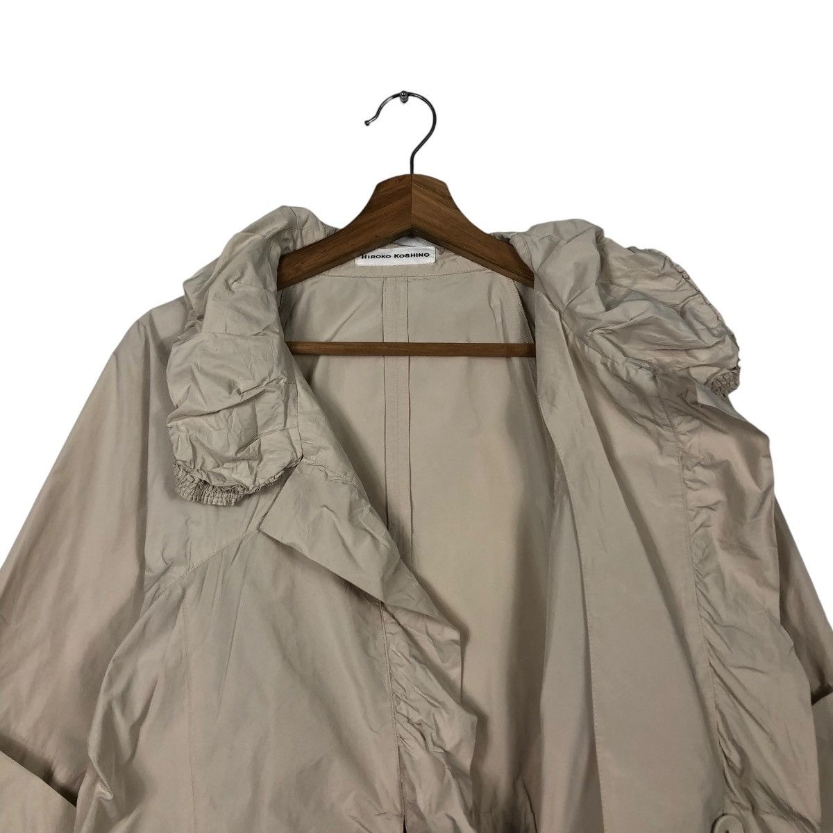 Hiroko Koshino Homme × Japanese Brand 🔥VINTAGE CROPPED BONDAGE PARACHUTE ASTRO JACKET HIROKO Size M / US 6-8 / IT 42-44 - 14 Thumbnail