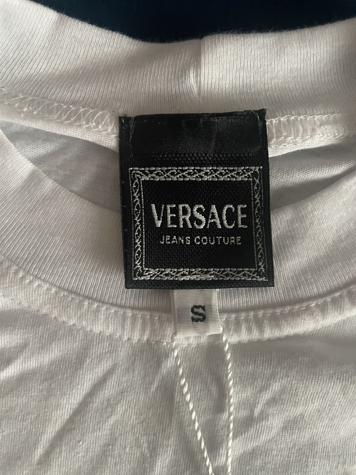 Versace 🔥Rare Vintage Versace Jeans Couture Harlequin Napoli Size US S / EU 44-46 / 1 - 2 Thumbnail