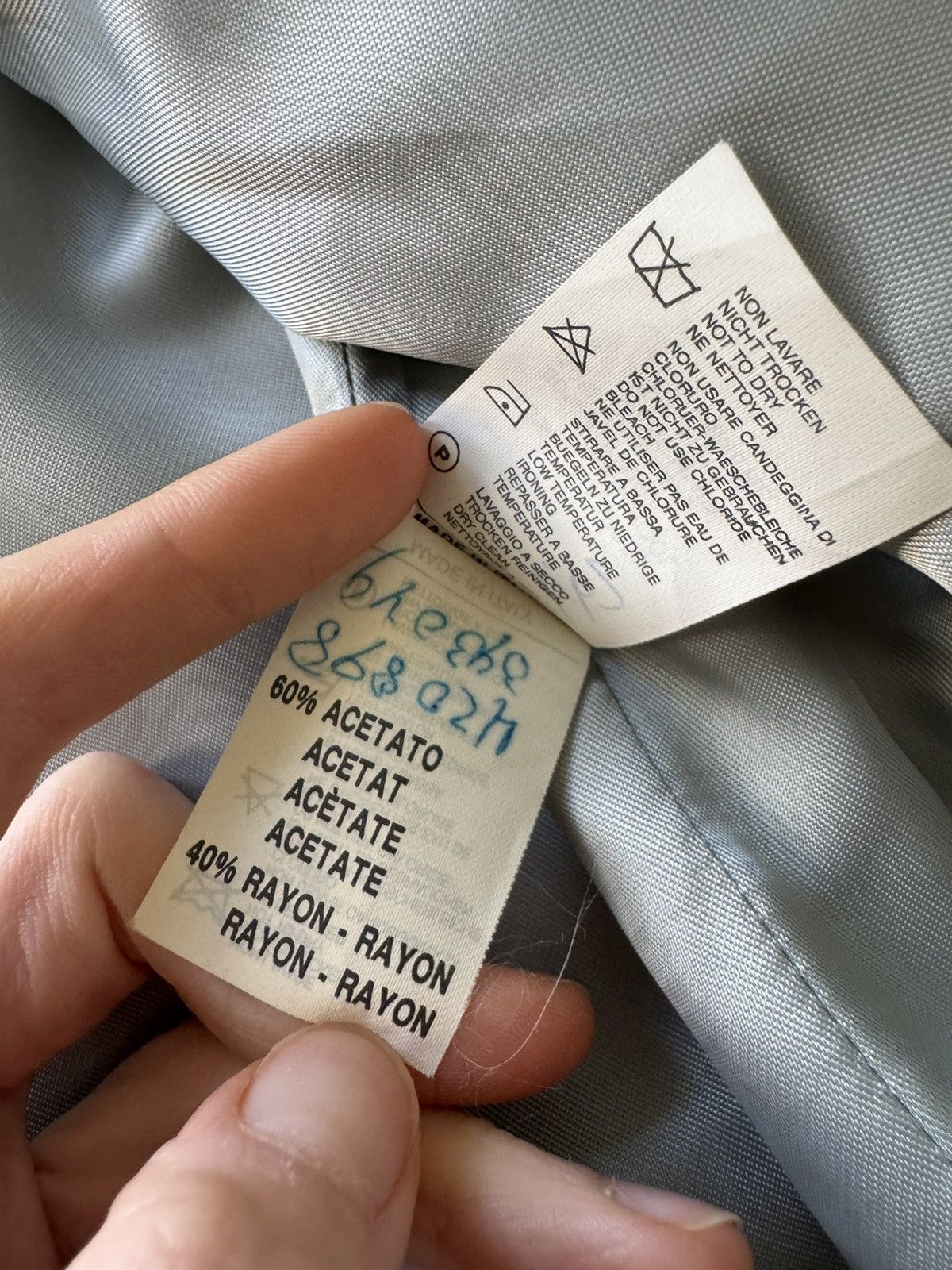 Anna Molinari Vintage Anna Molinari Single Breasted Cashmere Wool Coat Size S / US 4 / IT 40 - 10 Thumbnail