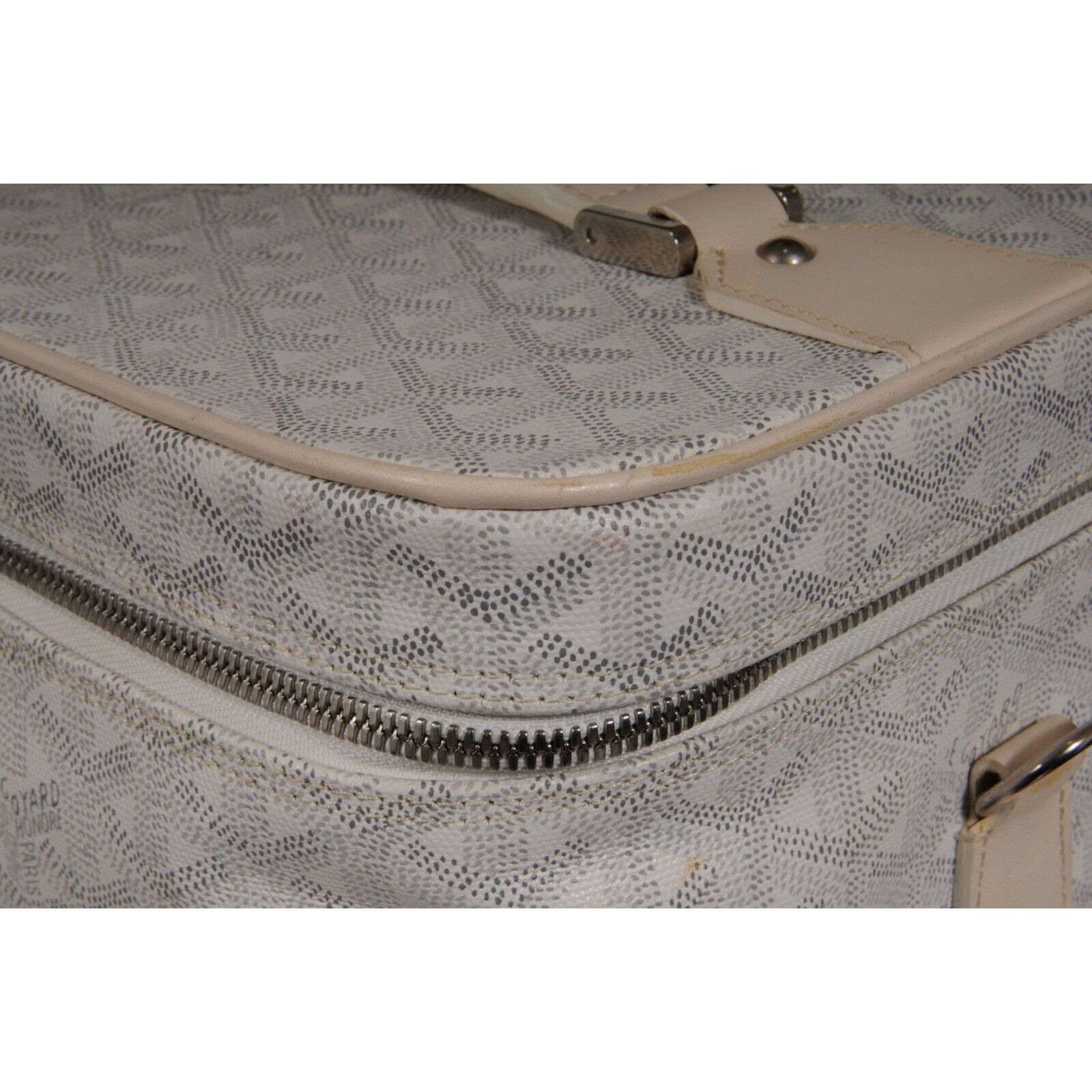 Goyard Vintage 2000's Y2k Vanity Train Case Canvas Bag - 02252 Size ONE SIZE - 19 Thumbnail