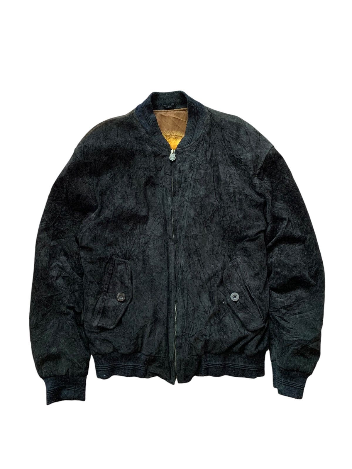 Giovanni Valentino × Valentino 🔥GIANNI VELENTINO LEATHER BOMBER JACKETS Size US L / EU 52-54 / 3 - 4 Thumbnail