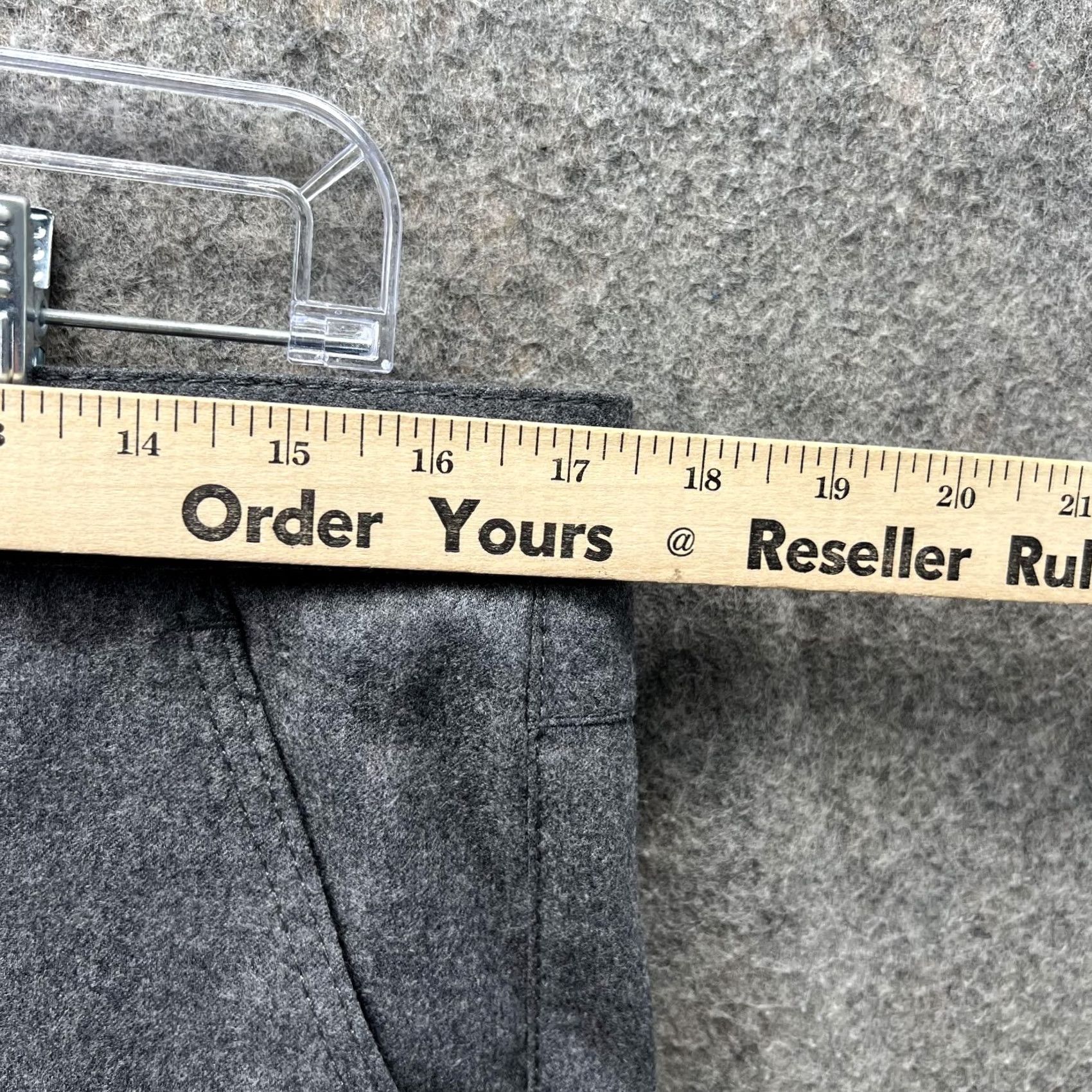 Vintage VINTAGE: NO Hugo Boss Pants Men 34R Gray Chino Pleated Dress Casual Wool Trousers Size US 34 / EU 50 - 5 Thumbnail
