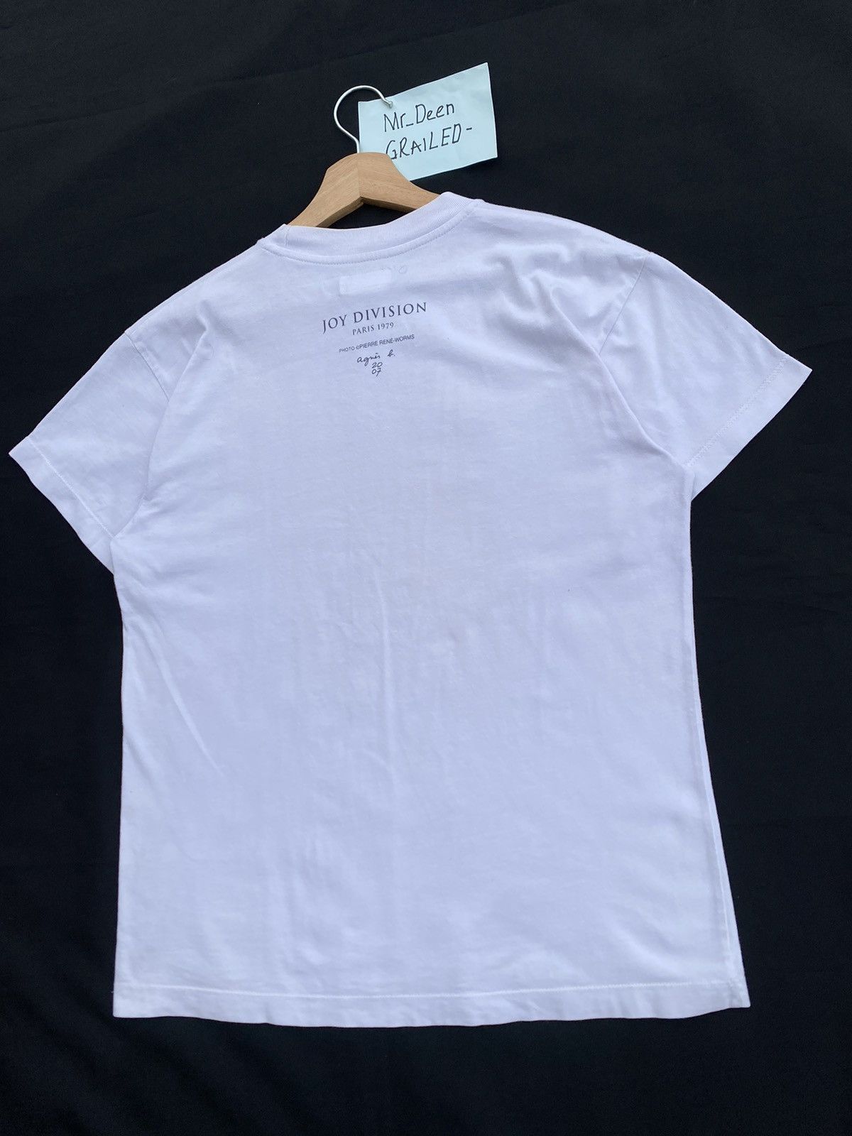 agnes b. Vintage Agnes B. x Joy Division Rare Printed Tshirt Size US L / EU 52-54 / 3 - 15 Thumbnail