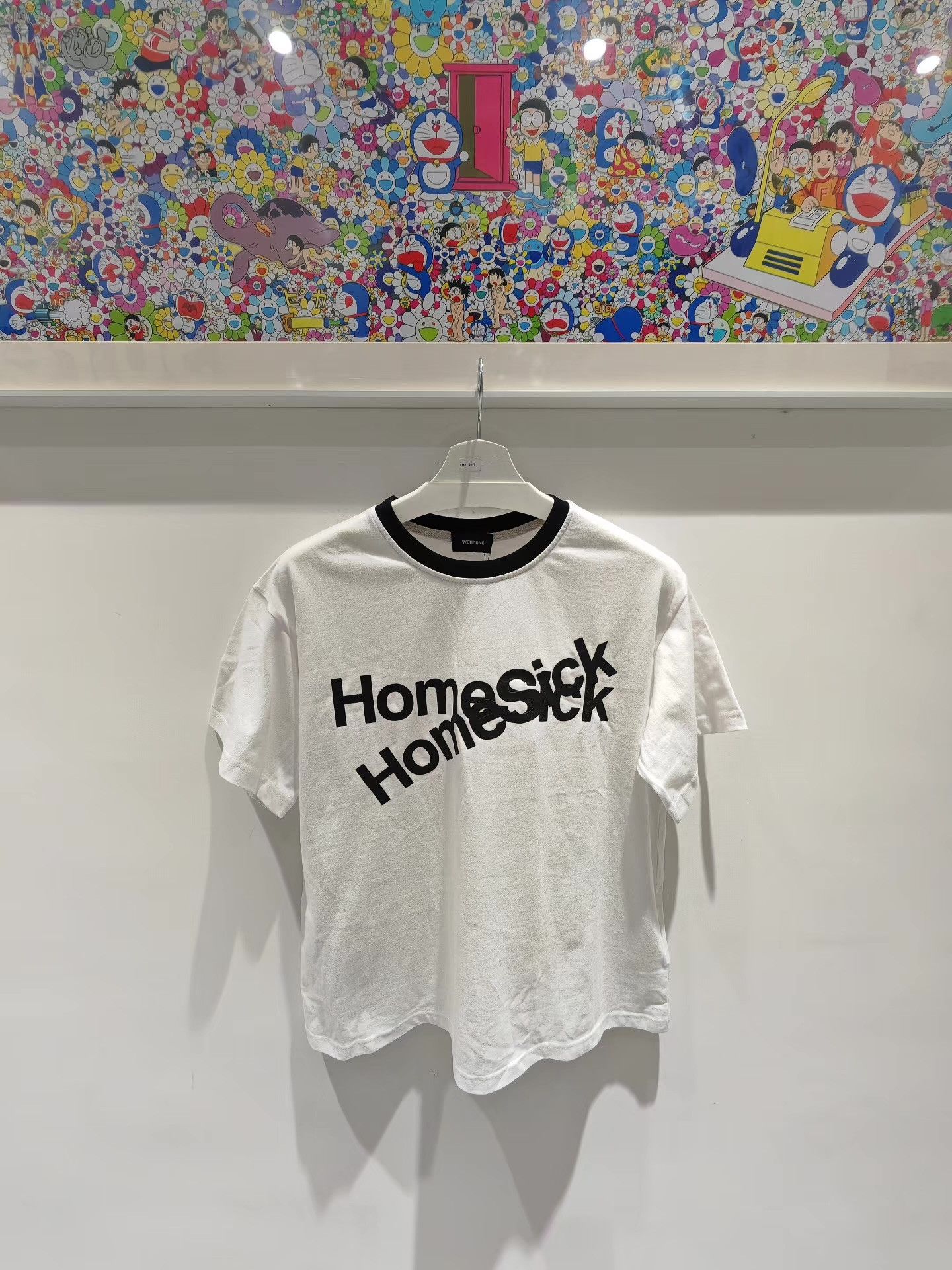 WE11DONE We11done Double Logo Letter Short Sleeve Tee Q15 Size US XS / EU 42 / 0 - 1 Thumbnail