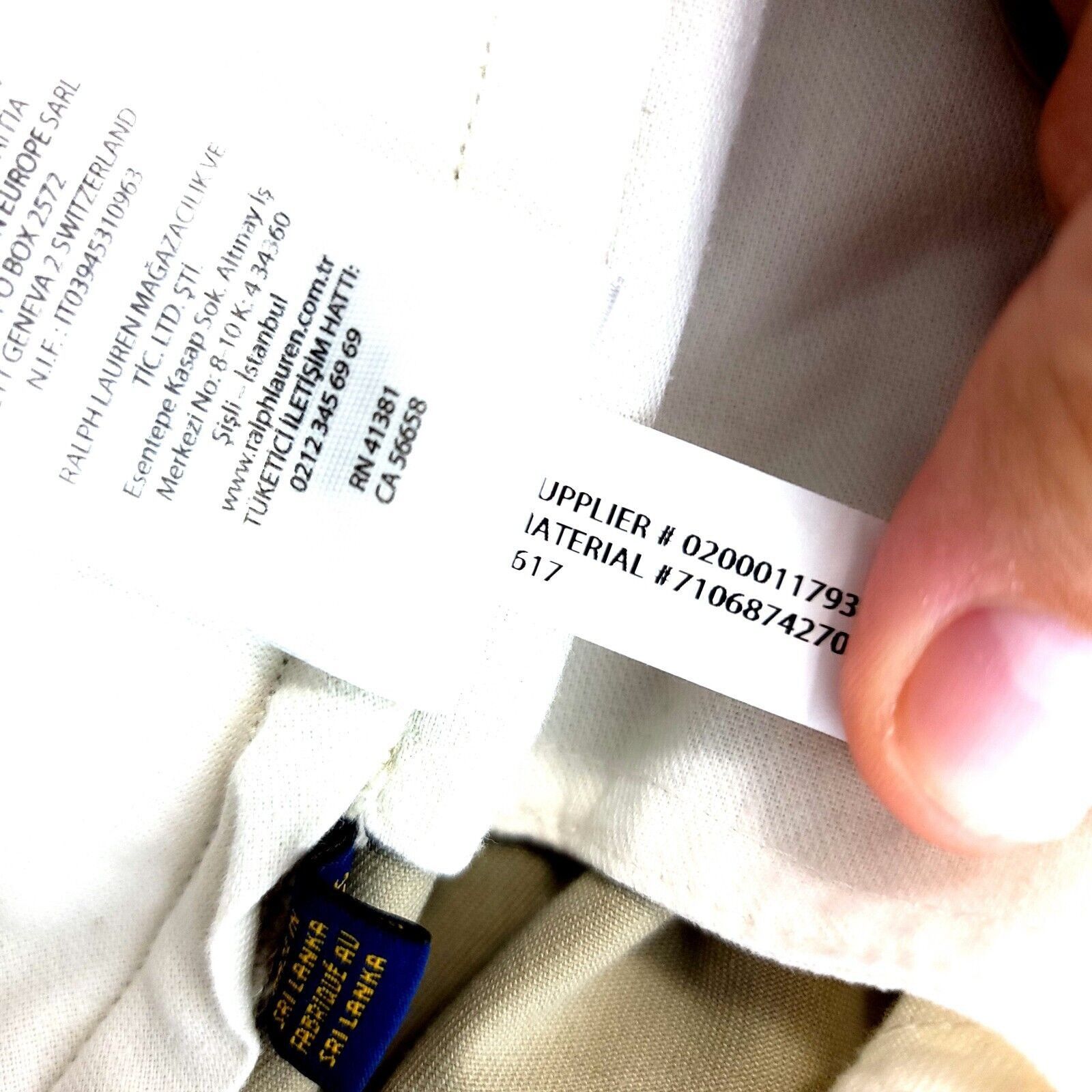 Polo Ralph Lauren Polo Ralph Lauren Classic Fit Tan Cotton Twill Chino Pants 4 Size US 40 / EU 56 - 8 Thumbnail