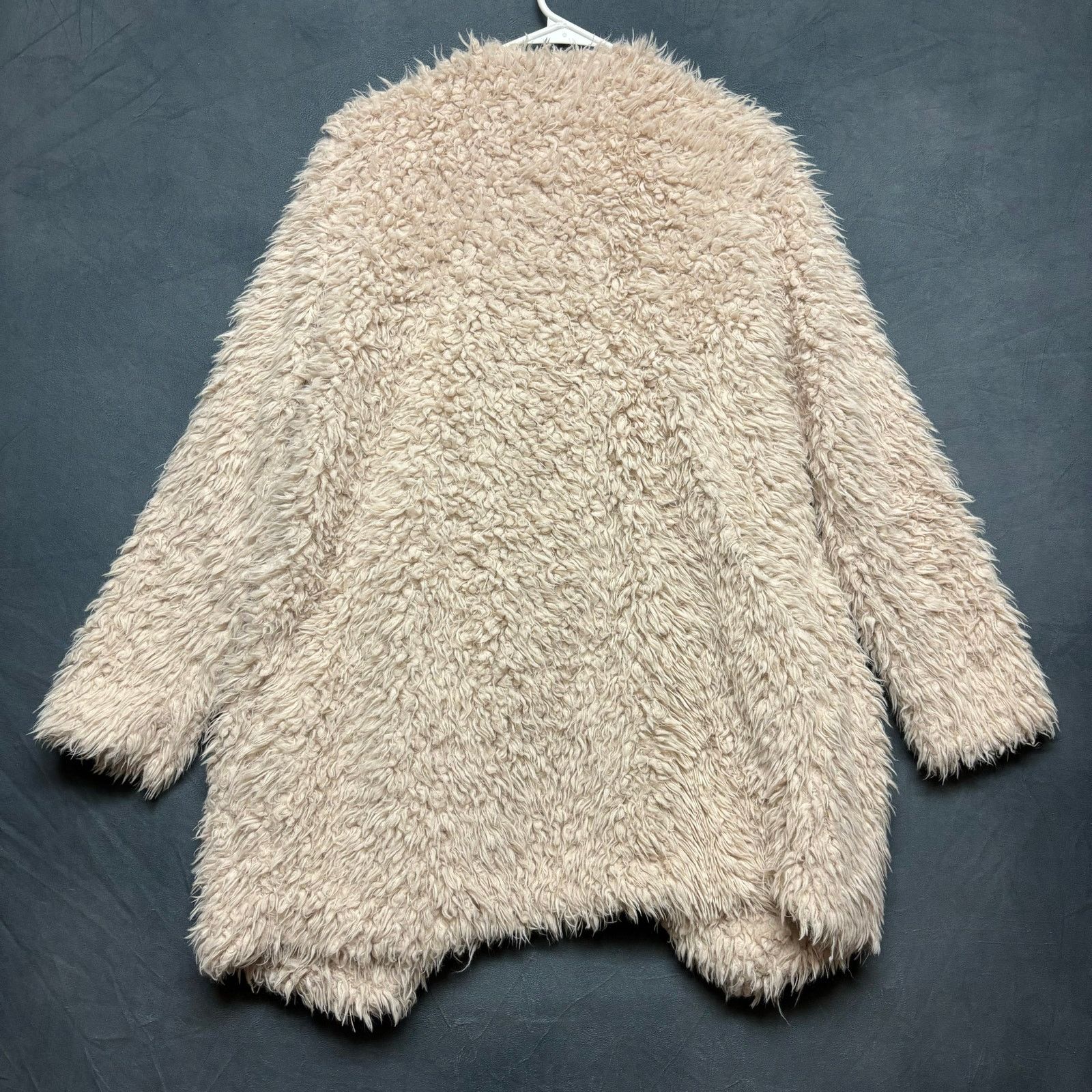 BB Dakota BB Dakota Faux Animal Fur Jacket Womens Medium Wrap Around Size M / US 6-8 / IT 42-44 - 3 Thumbnail