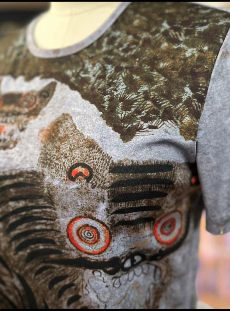 Other Issey Miyake size:3 Tiger print slimming T-shirt Size S / US 4 / IT 40 - 3 Thumbnail