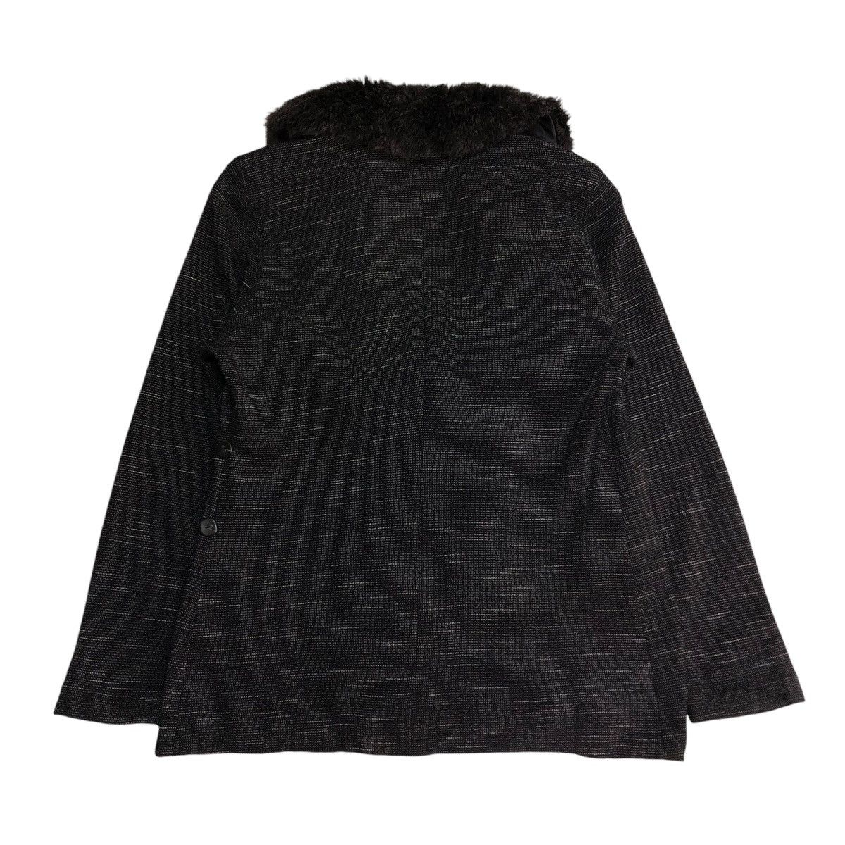 Japanese Brand 🔥VINTAGE CARDIGAN JACKET COSA NOSTRA MINK FUR COLLAR Size US M / EU 48-50 / 2 - 2 Thumbnail