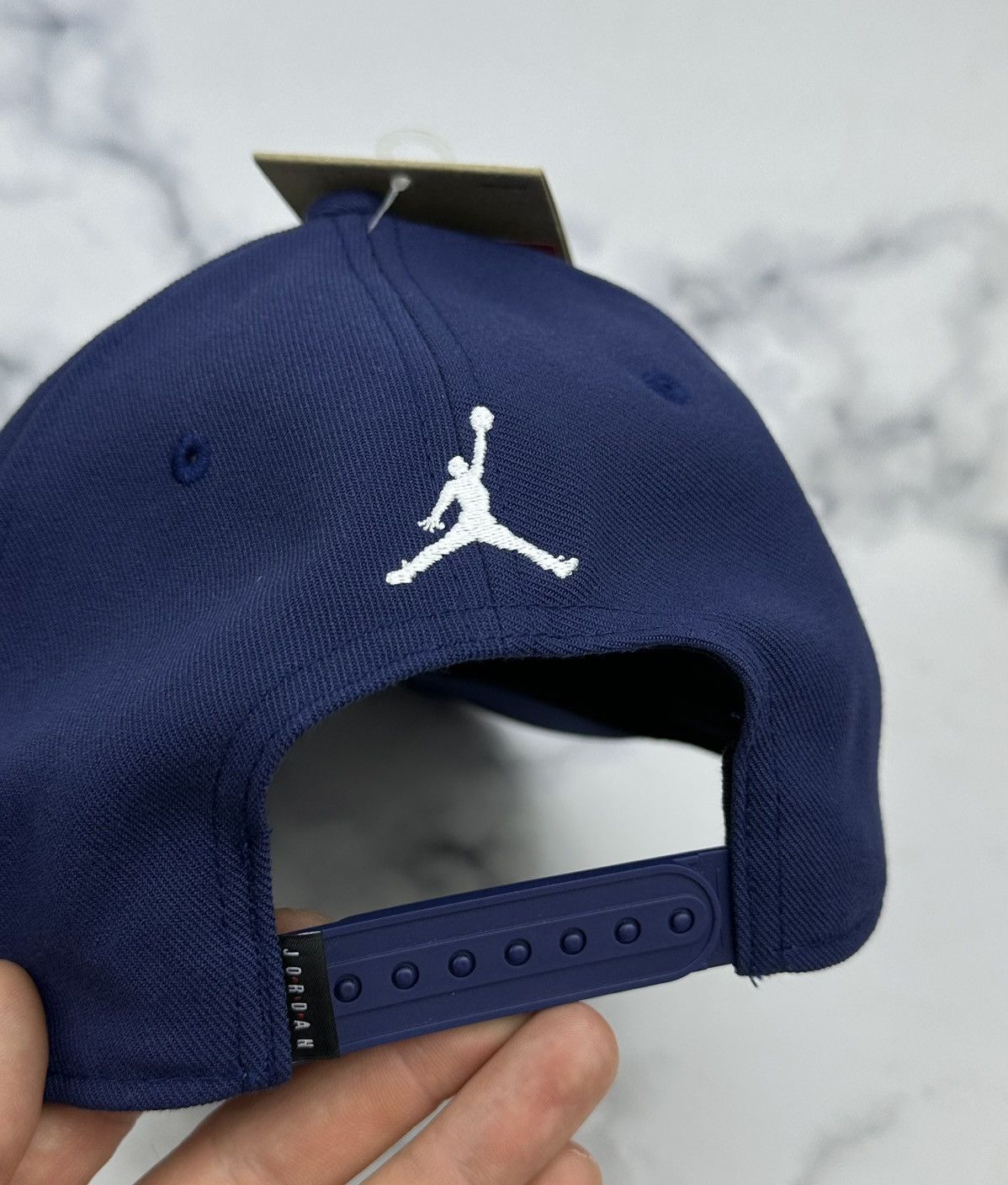 Jordan Brand NWT Nike Air Jordan Rise Cap Hat 1984 Script Logo Size L/XL Size 36 - 6 Thumbnail