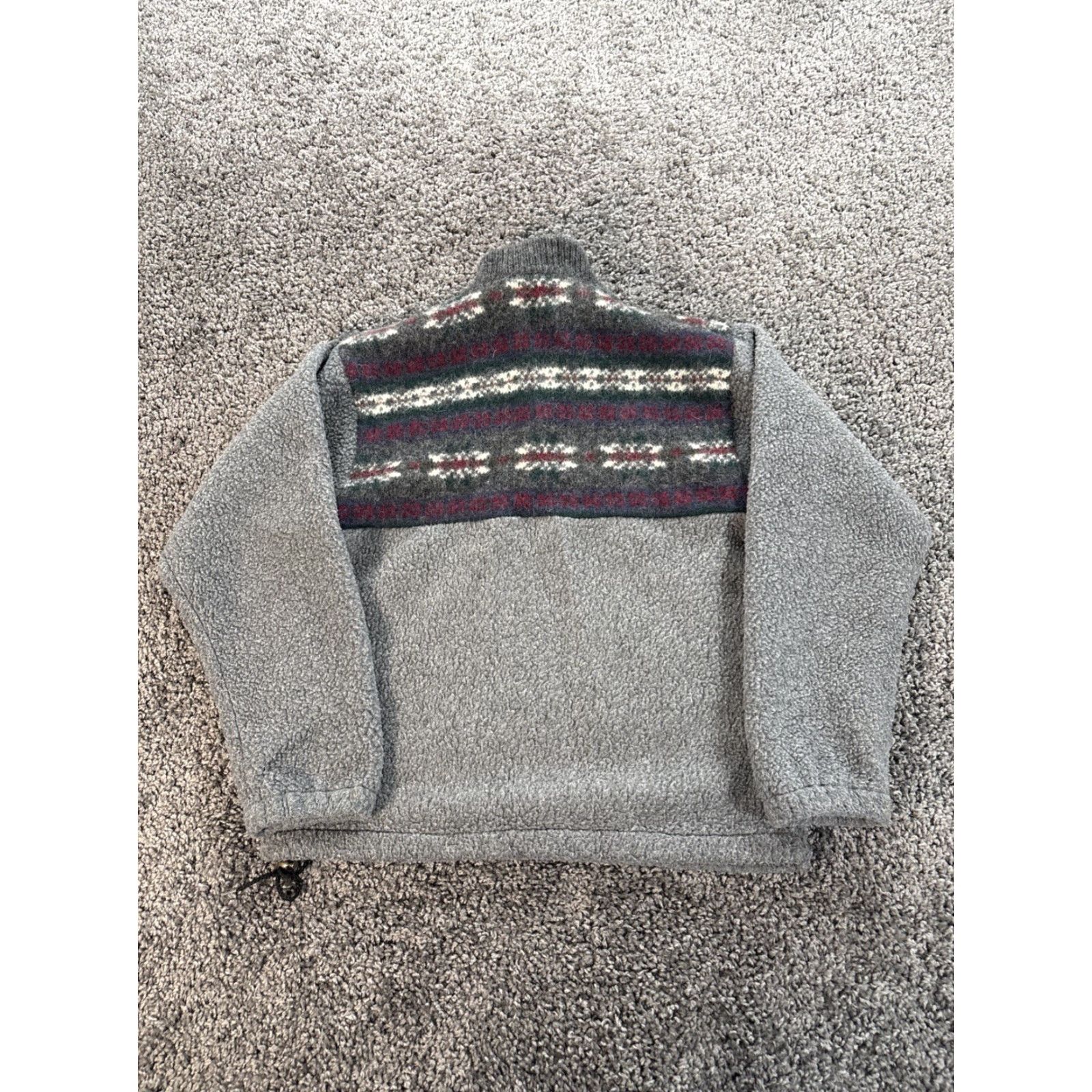 Vintage VINTAGE L.L. Bean Sweater 1/4 Zip Mens Small Gray Mock Neck Pullover Sherpa Freeport Maine USA Sherpa 1/4 Zip Mens Small Gray USA Size US S / EU 44-46 / 1 - 5 Thumbnail