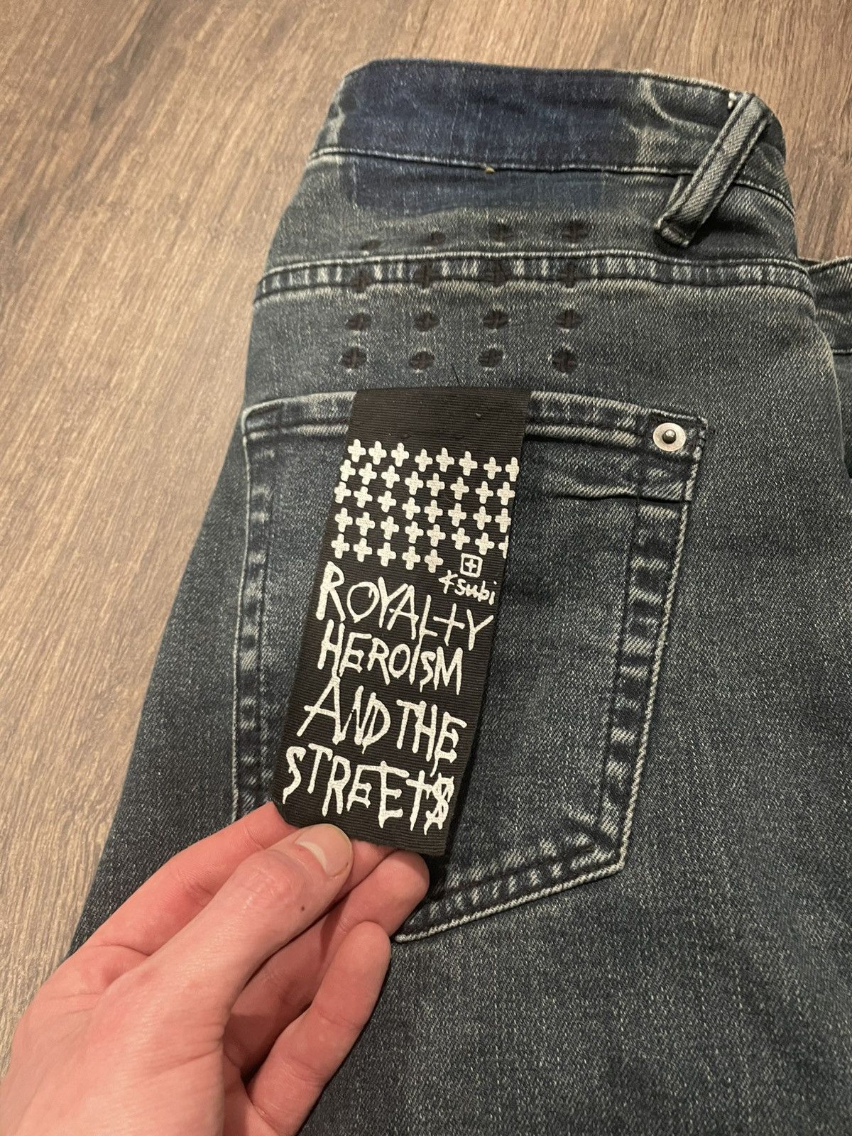 Ksubi Ksubi Van Winkle Shadow Re-Dye Denim Size US 29 - 1 Thumbnail