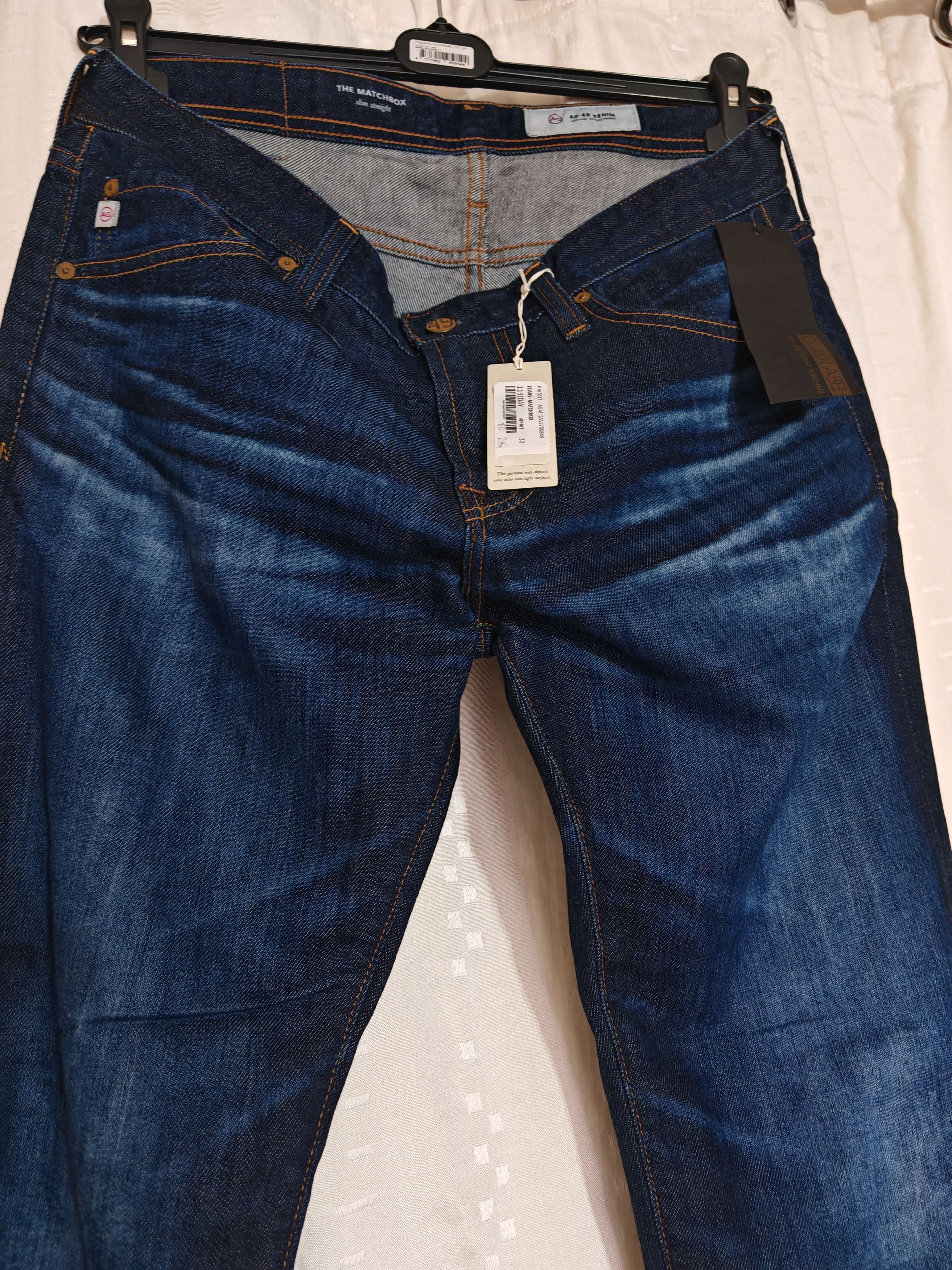 AG Adriano Goldschmied AG Adriano Goldschmied Soft Denim Mens Jeans sz 32 Straight Size US 32 / EU 48 - 2 Thumbnail