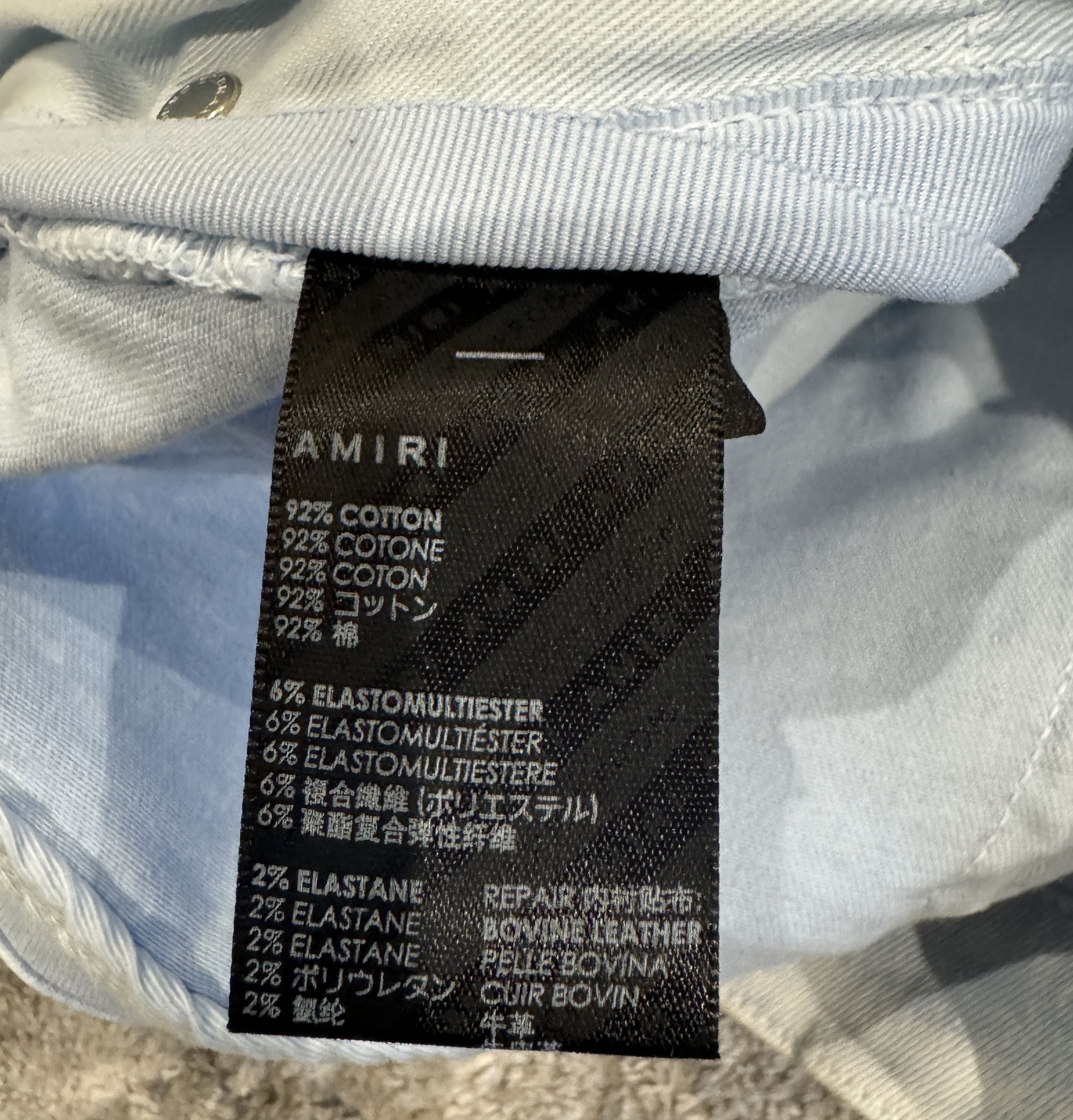 Amiri Amiri Mineral Wash MX1 jeans size 36 Size US 36 / EU 52 - 7 Thumbnail