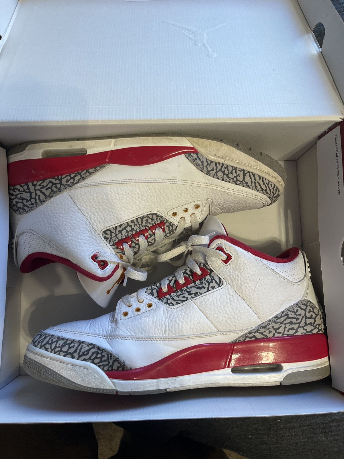 Jordan Brand × Nike Nike Jordan 3 cardinal red Size US 13 / EU 46 - 8 Thumbnail