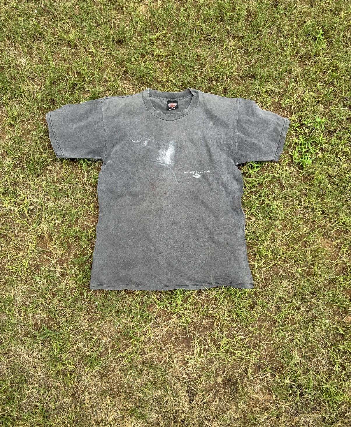 Harley Davidson VTG Harley Davidson Flaming Gorge T-shirt Size US L / EU 52-54 / 3 - 2 Thumbnail