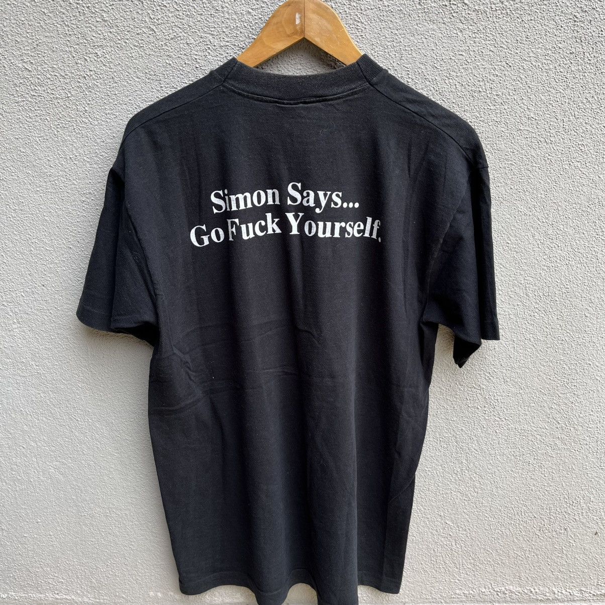 Vintage Vintage 90s GEORGE CARLIN tee horror graphic Size US L / EU 52-54 / 3 - 3 Thumbnail