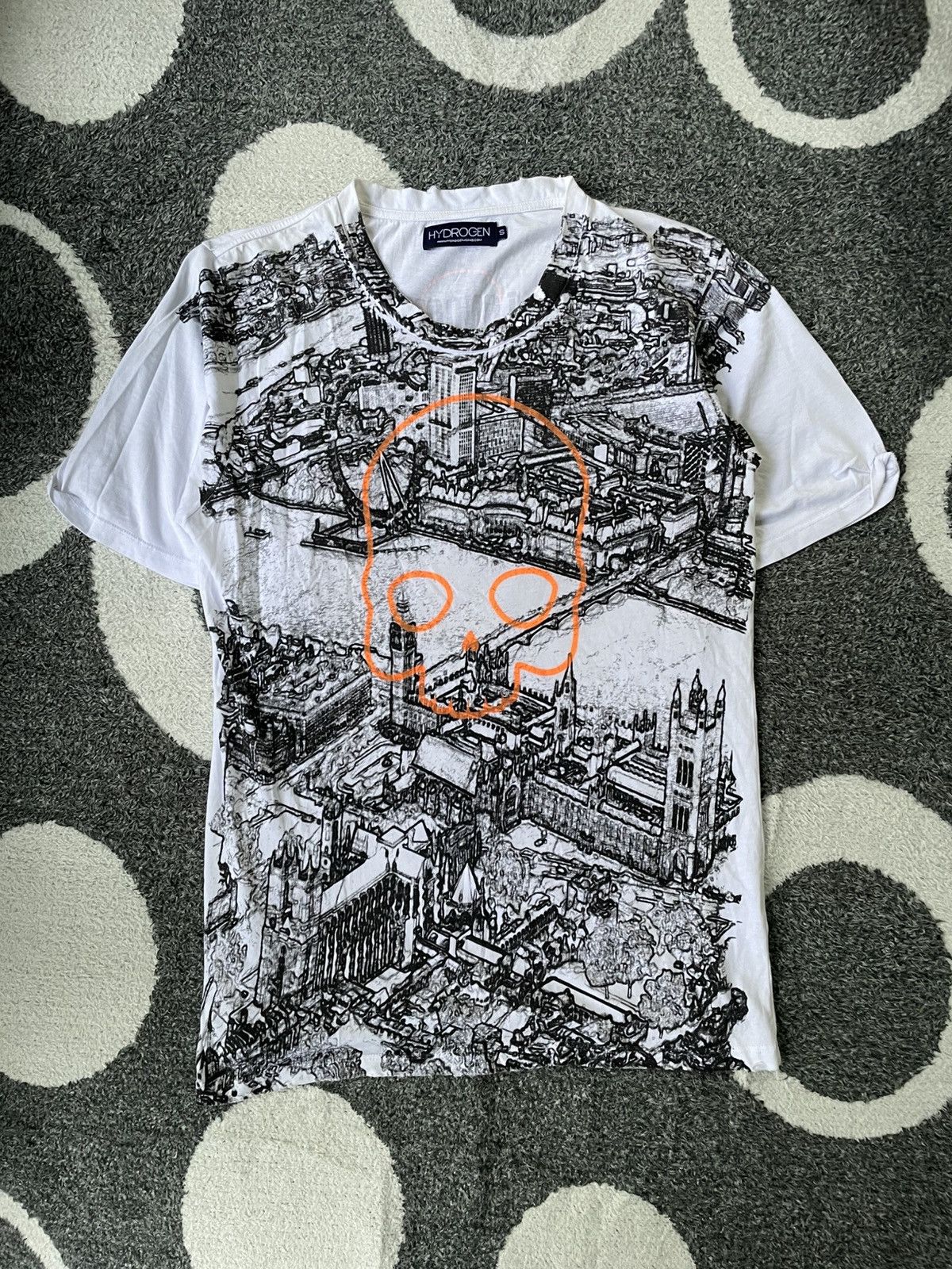 HYDROGEN HYDROGEN ITALY SKULL CITY TEe Size US M / EU 48-50 / 2 - 1 Thumbnail
