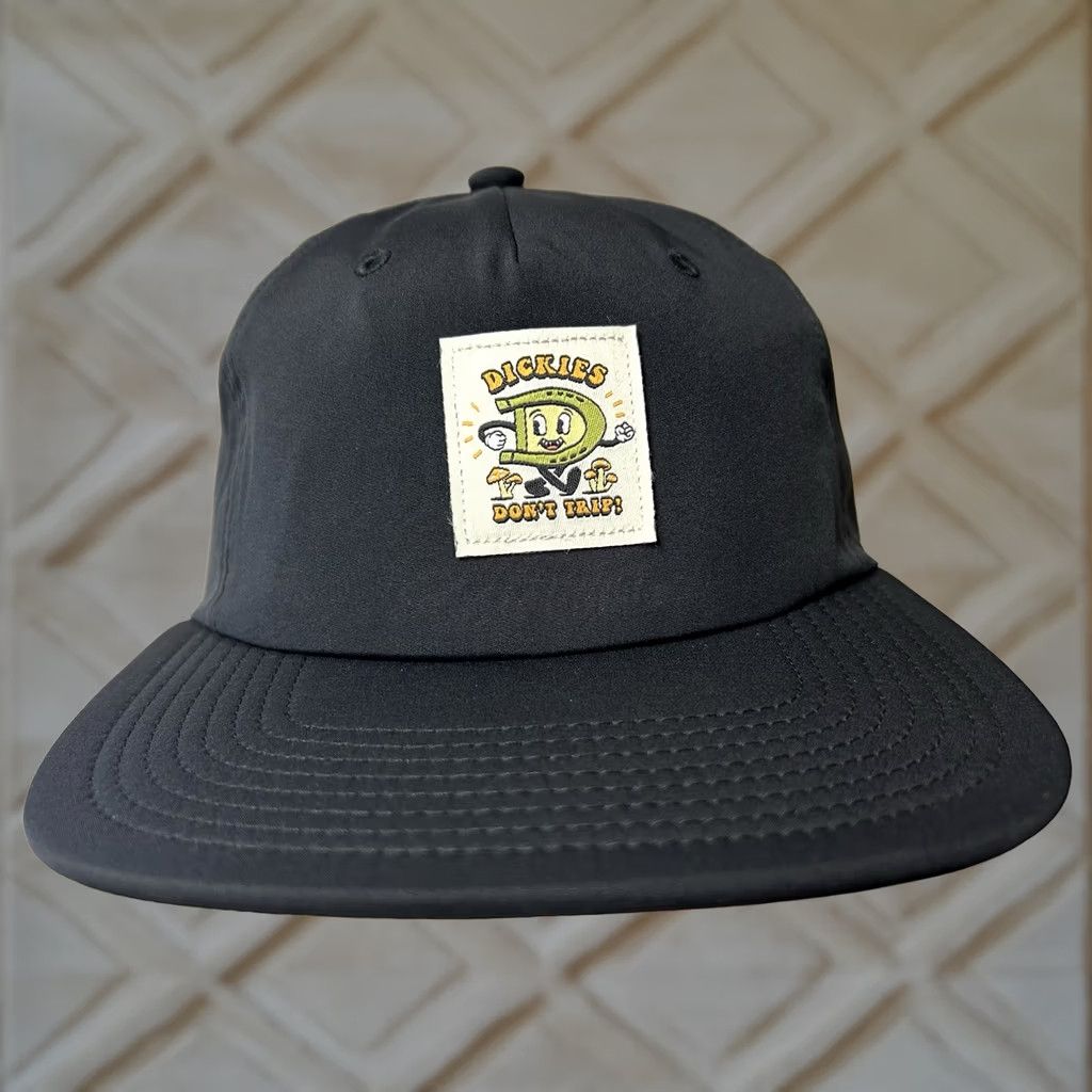 Dickies Dickies Hat Strapback Green Don't Trip Mushroom Logo Patch Skate Skateboard Men Size ONE SIZE - 1 Thumbnail