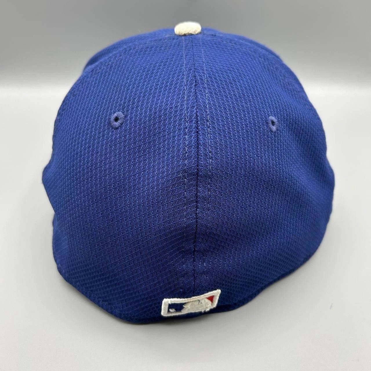New Era Los Angeles LA Dodgers Hat Men 7 7/8 Blue Black Fitted Cap Size ONE SIZE - 6 Thumbnail