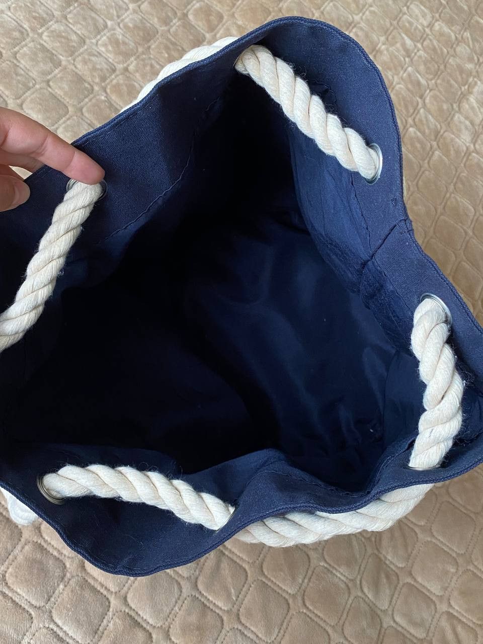 Jean Paul Gaultier Vintage Jean Paul Gaultier Nautical Rope Backpack Bag Size ONE SIZE - 4 Thumbnail