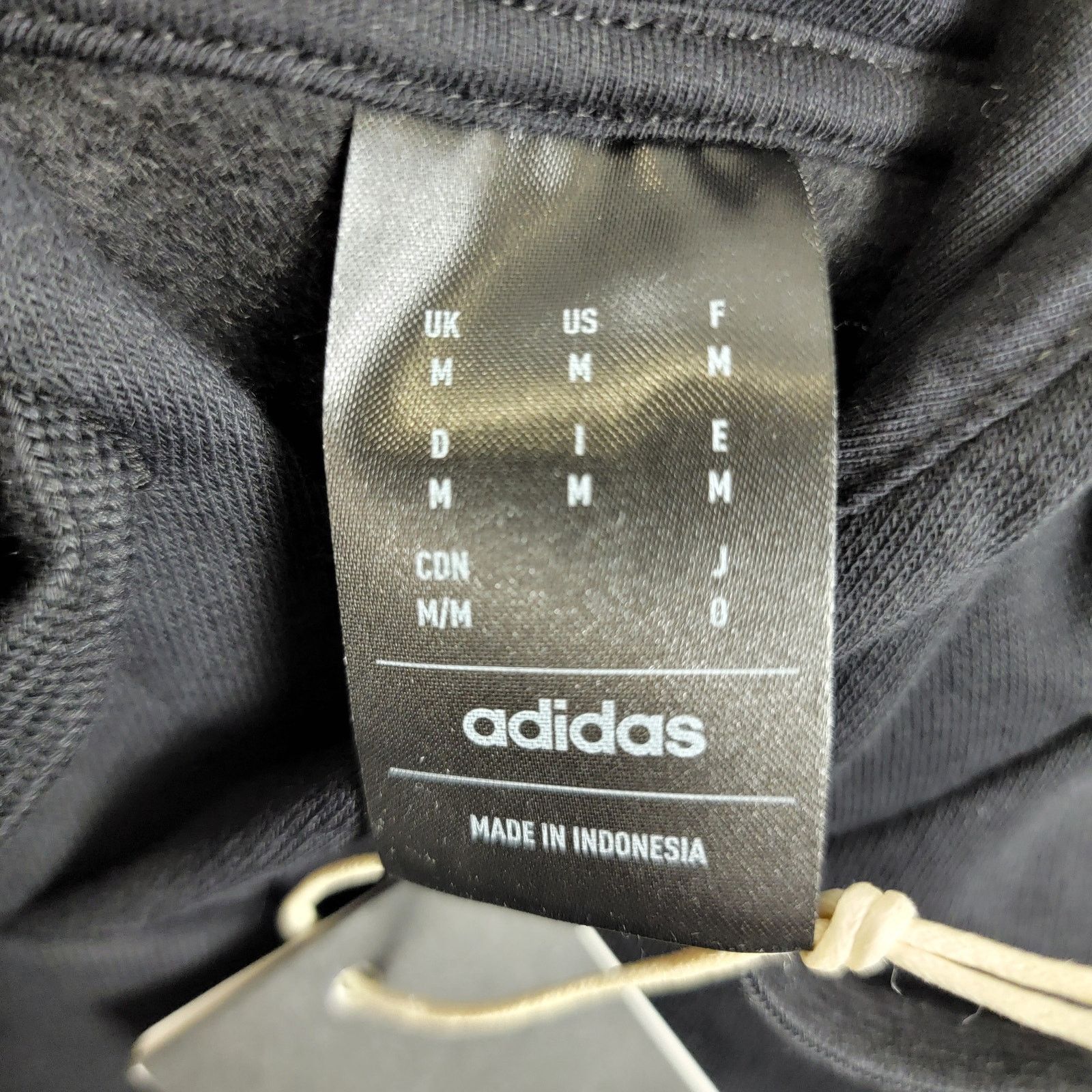 Adidas Adidas Mens Feelcozy Hoodie Black Sz M GV5294 (863-868) Size US M / EU 48-50 / 2 - 3 Thumbnail
